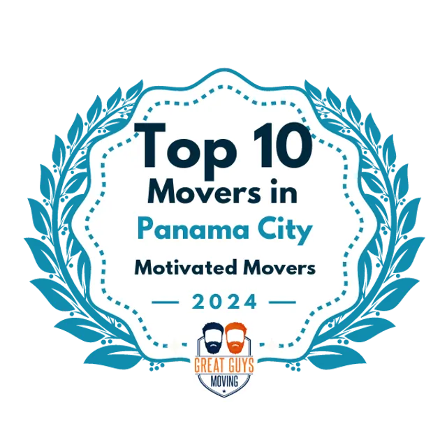 Top 10 Movers in Panama City, FL 2024 award