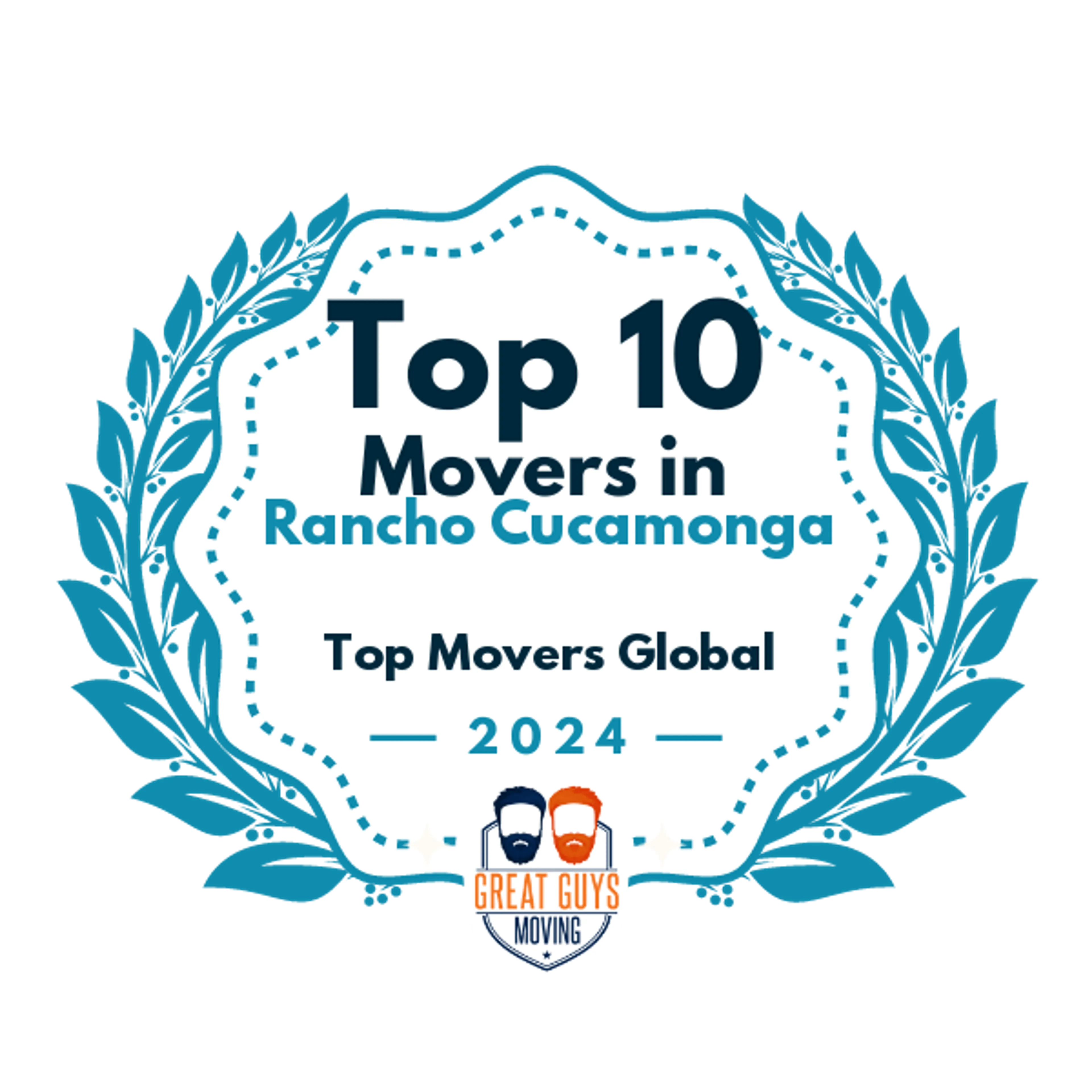 Top 10 Movers in Los Angeles, CA 2024 award
