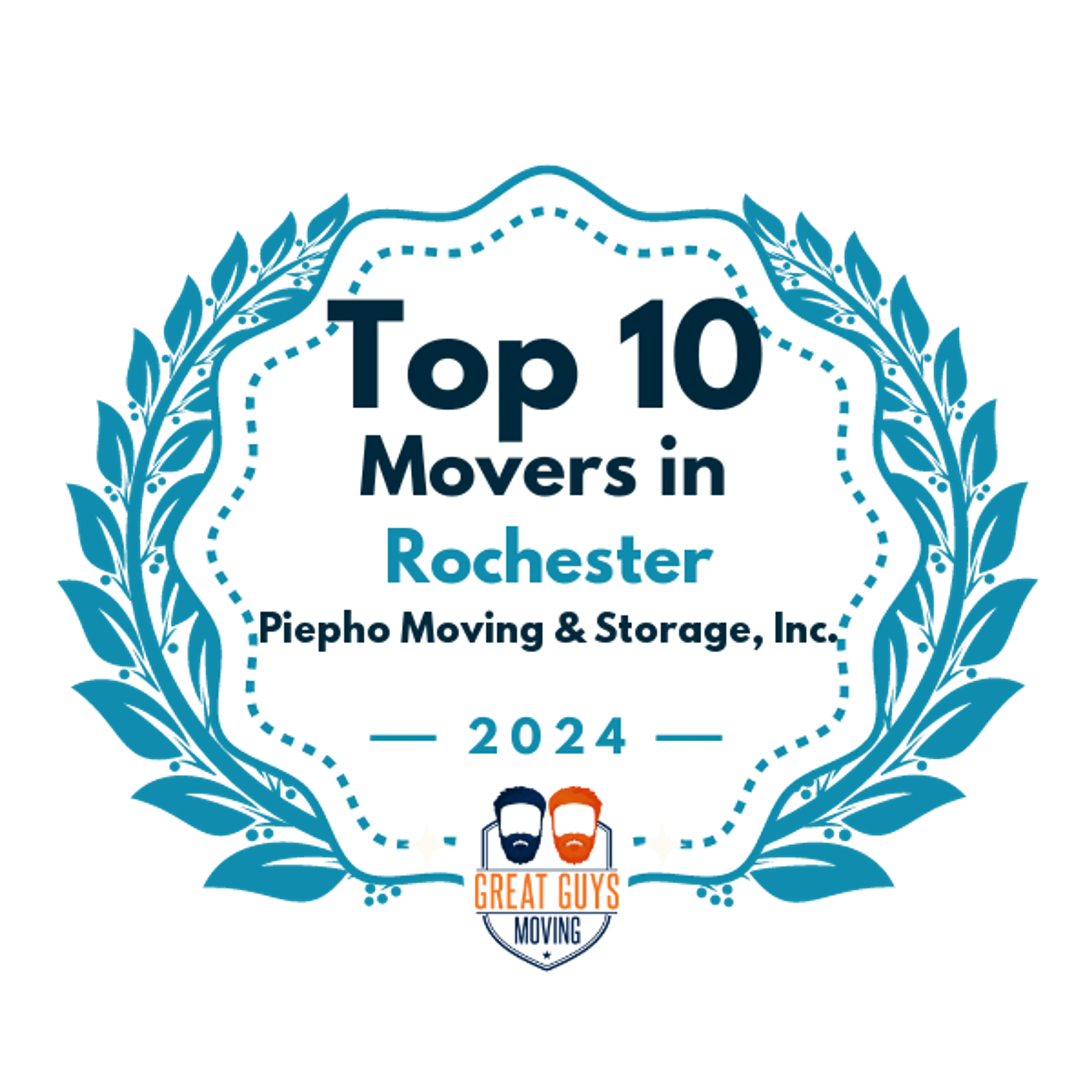 Top 10 Movers in Minneapolis, MN 2024 award