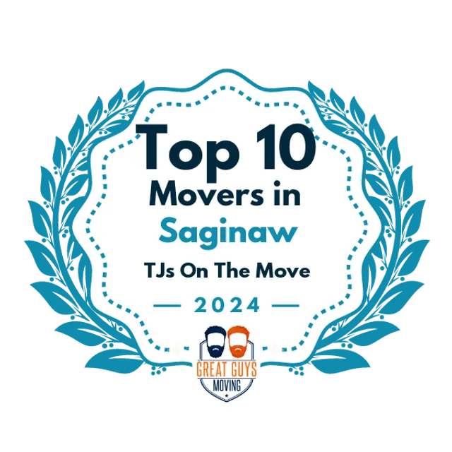 Top 10 Movers in Saginaw, MI 2024 award