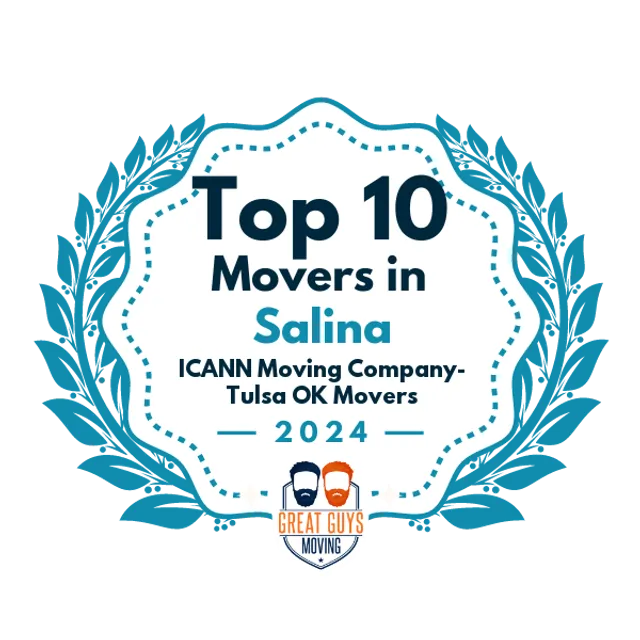 Top 10 Movers in Tulsa, OK 2024 award