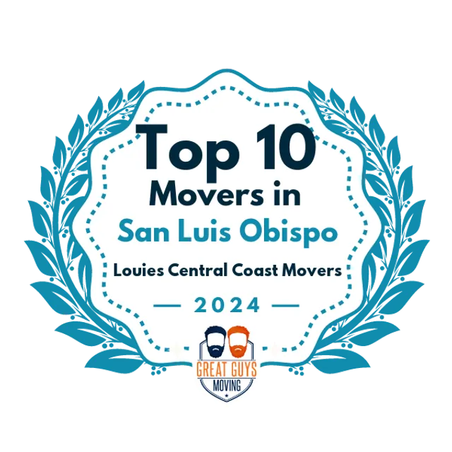 Top 10 Movers in Santa Maria, CA 2024 award