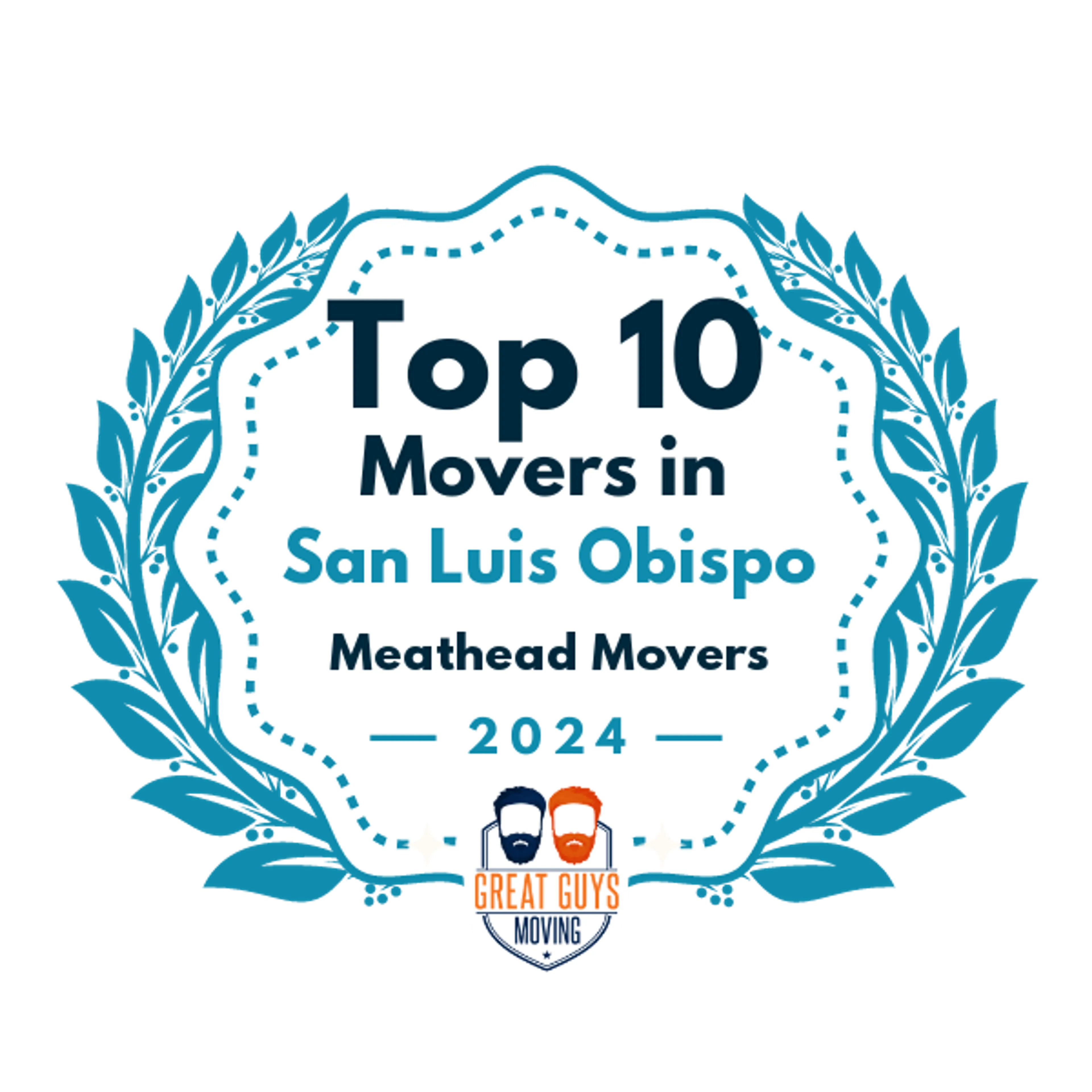 Top 10 Movers in Concord, CA 2024 award