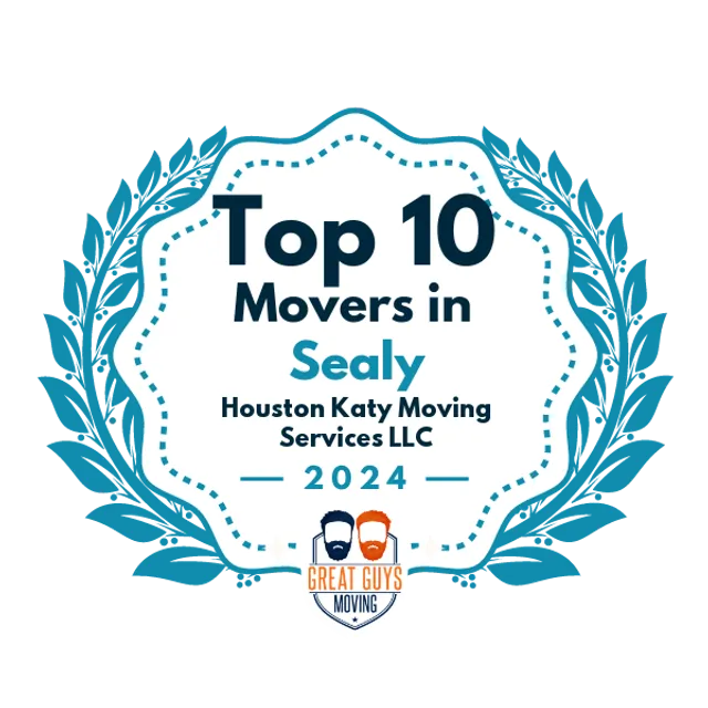 Top 10 Movers in Houston, TX 2024 award