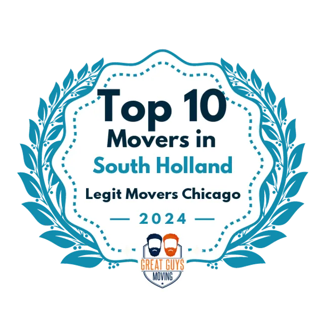 Top 10 Movers in Chicago, IL 2024 award