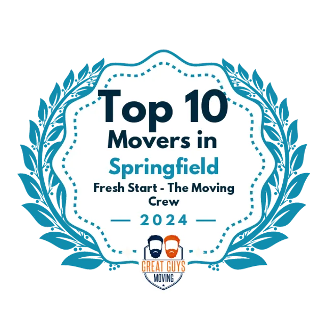 Top 10 Movers in Springfield, MA 2024 award