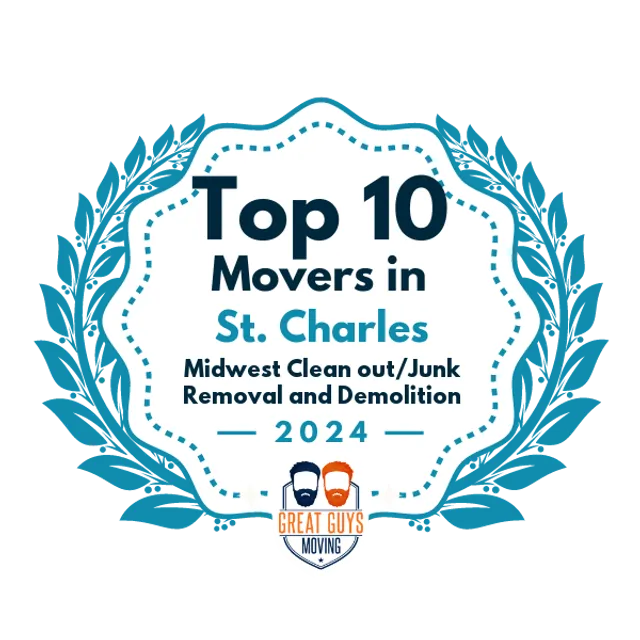 Top 10 Movers in St. Charles, IL 2024 award