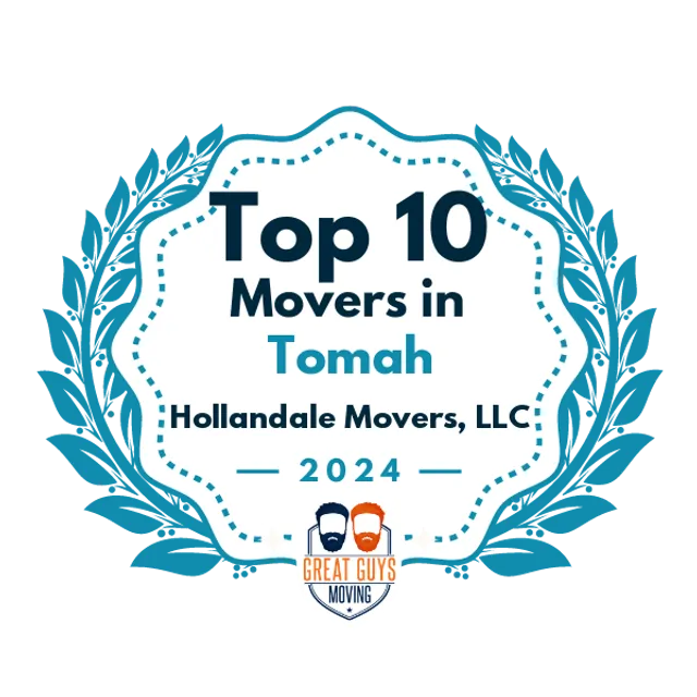 Top 10 Movers in Madison, WI 2024 award