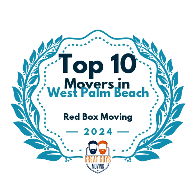 Top 10 Movers in Coral Springs, FL 2024 award