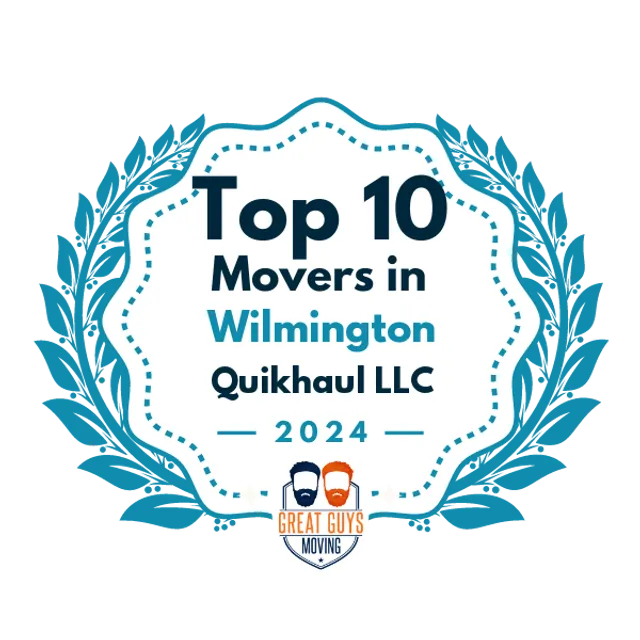 Top 10 Movers in Wilmington, NC 2024 award