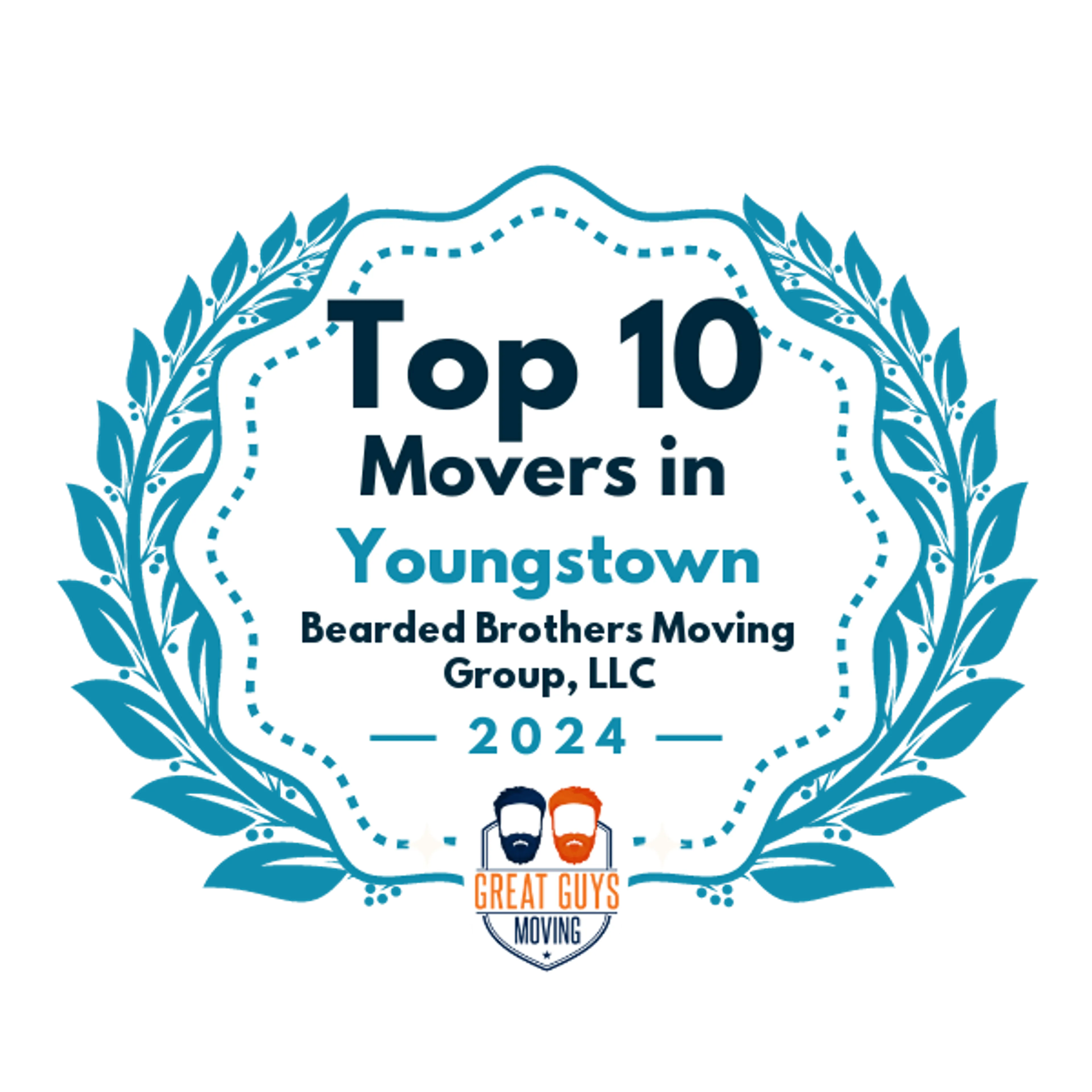 Top 10 Movers in Parma, OH 2024 award