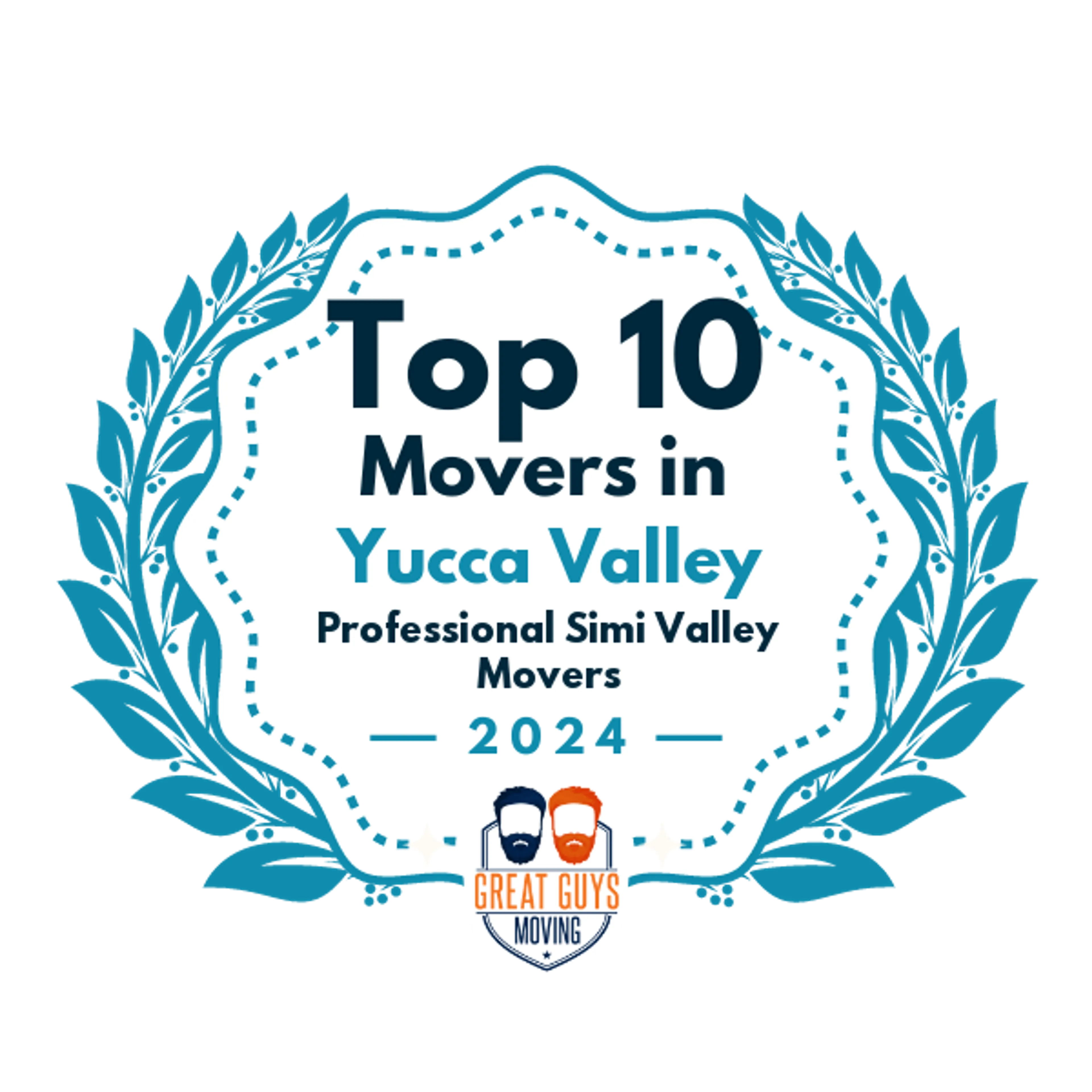 Top 10 Movers in Santa Clarita, CA 2024 award