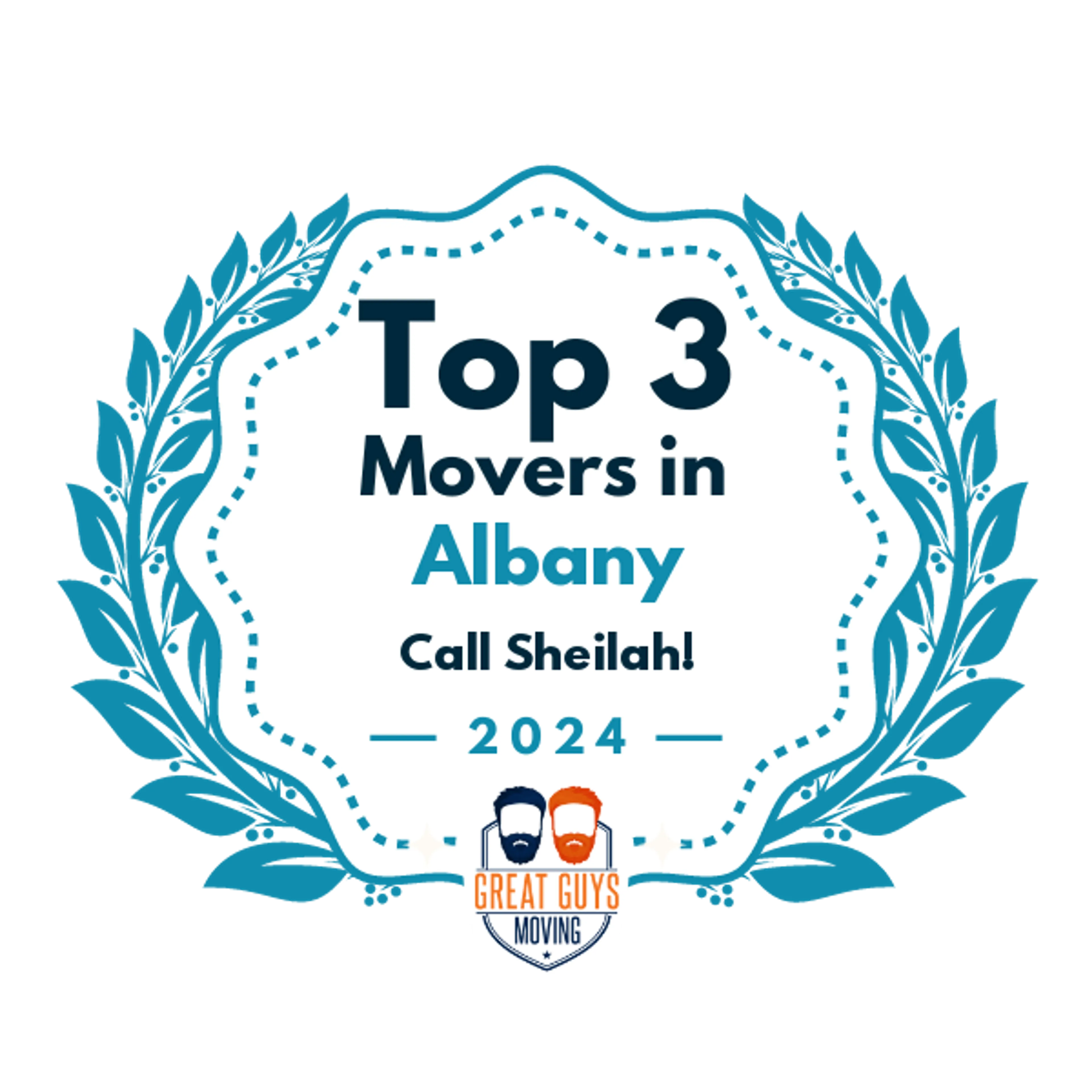 Top 3 Movers in Albany, NY 2024 award