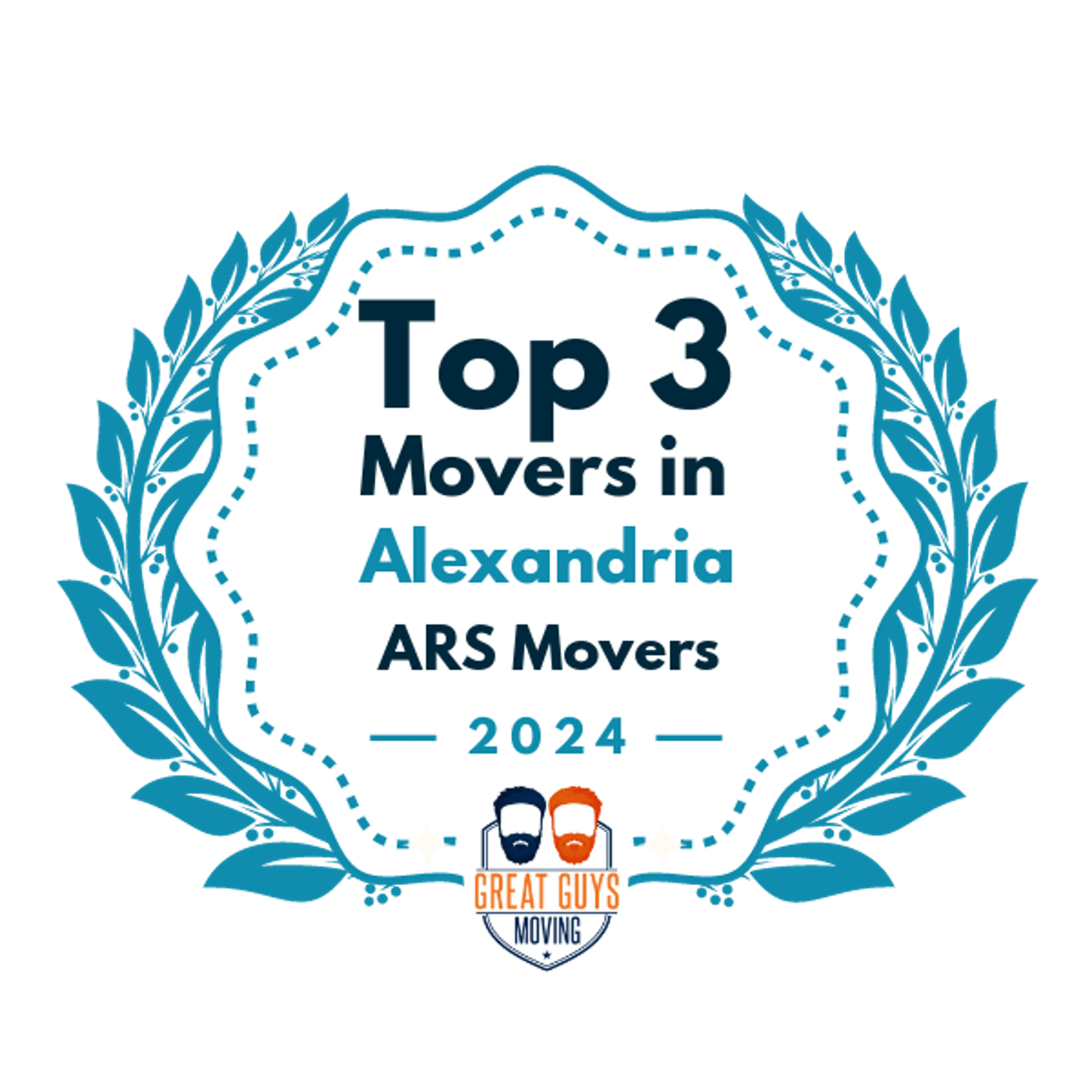 Top 3 Movers in Alexandria, VA 2024 award
