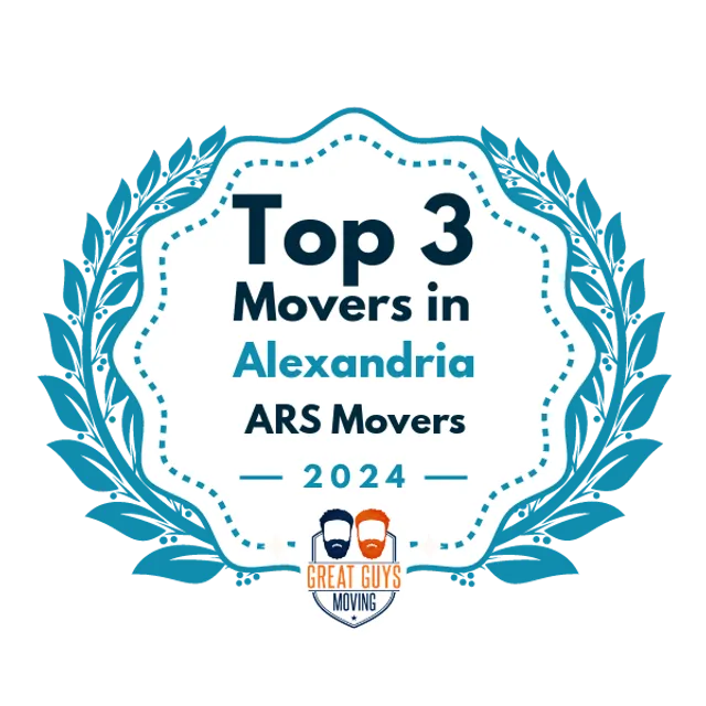 Top 3 Movers in Alexandria, VA 2024 award