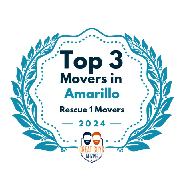 Top 3 Movers in Amarillo, TX 2024 award