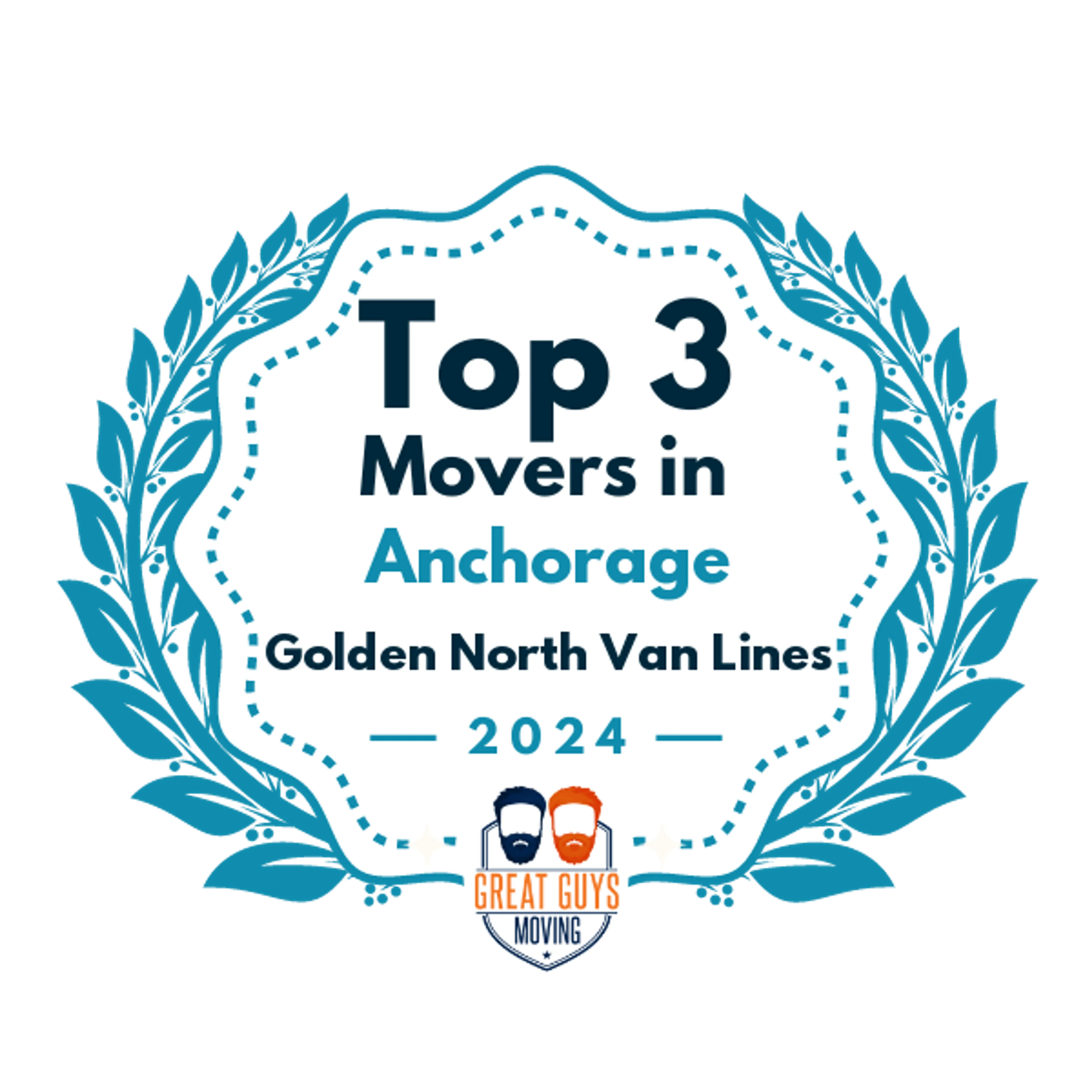 Top 3 Movers in Anchorage, AK 2024 award