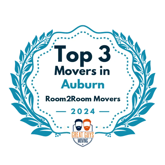 Top 3 Movers in Auburn, AL 2024 award