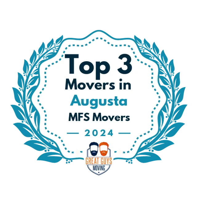 Top 3 Movers in Augusta, GA 2024 award