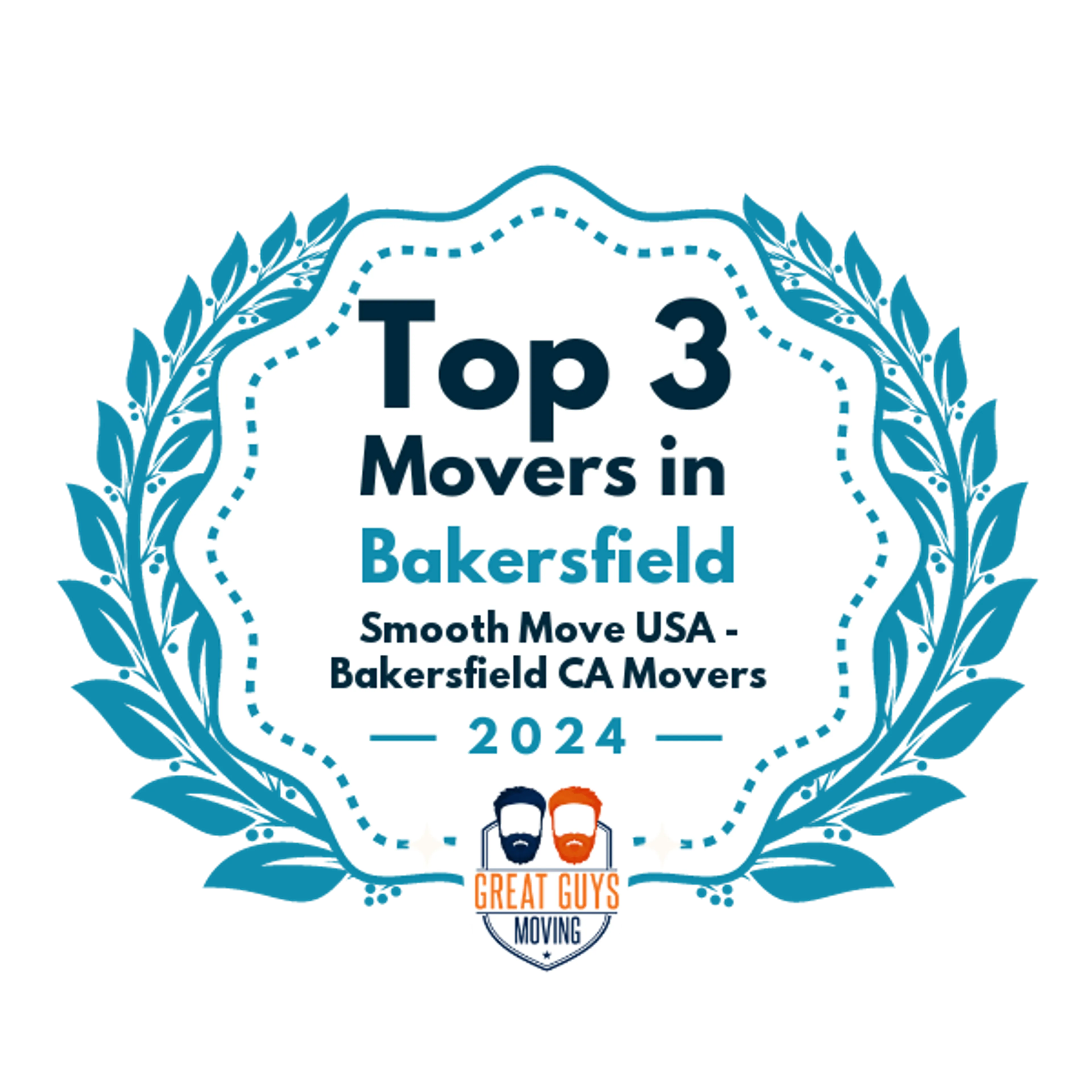 Top 3 Movers in Fresno, CA 2024 award