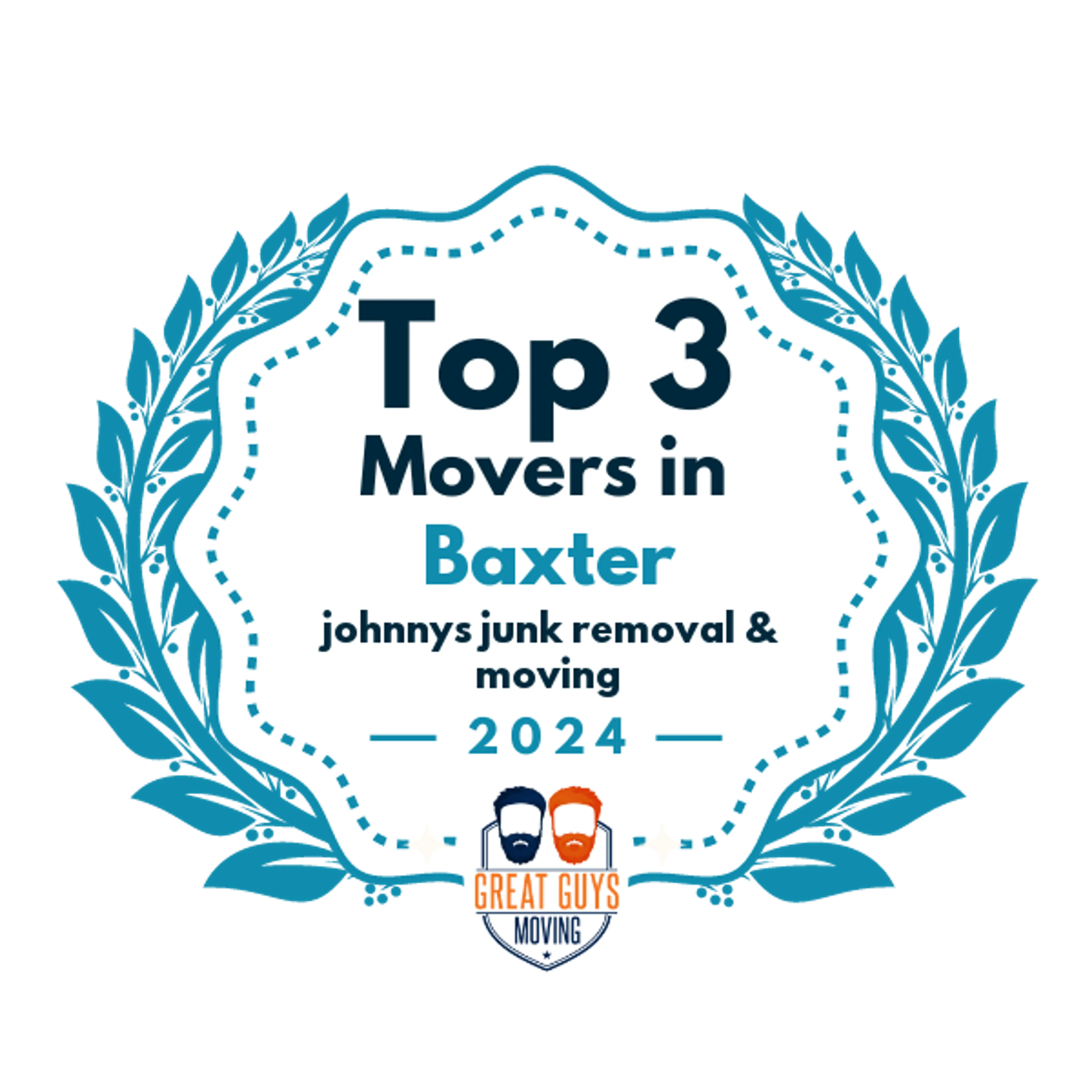 Top 3 Movers in Brainerd, MN 2024 award