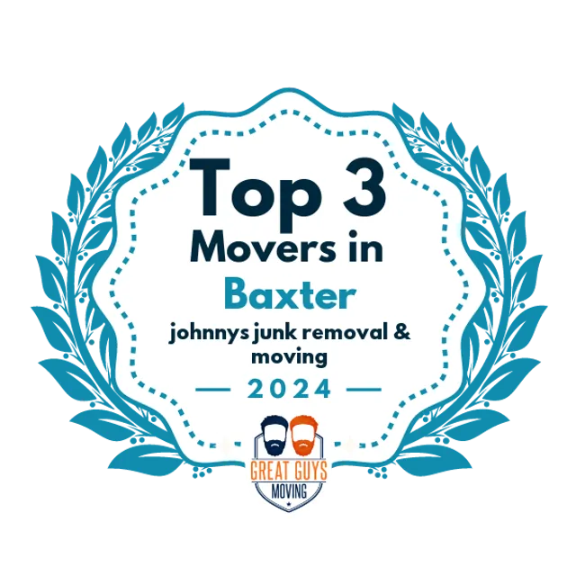 Top 3 Movers in Baxter, MN 2024 award