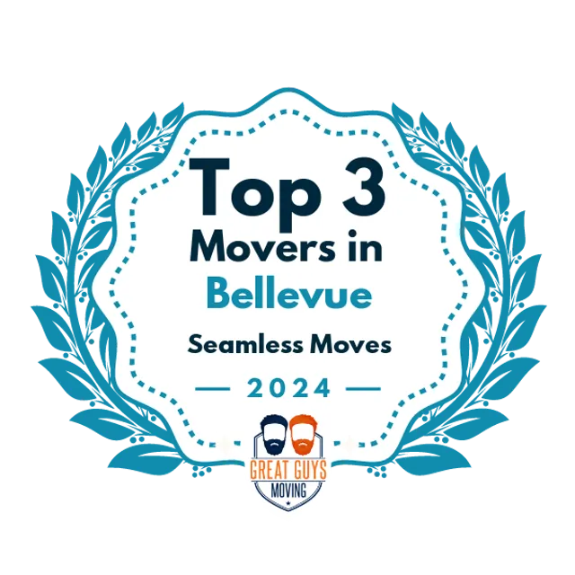 Top 3 Movers in Bellevue, WA 2024 award