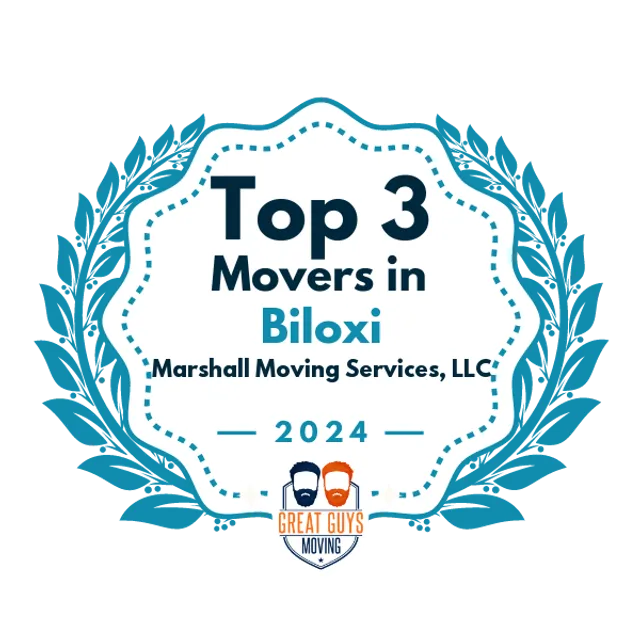 Top 3 Movers in Biloxi, MS 2024 award