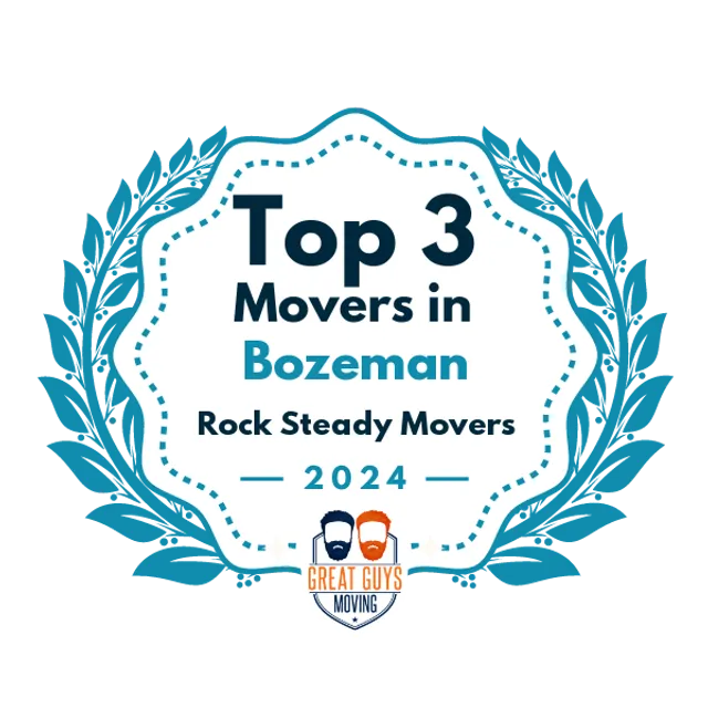 Top 3 Movers in Bozeman, MT 2024 award