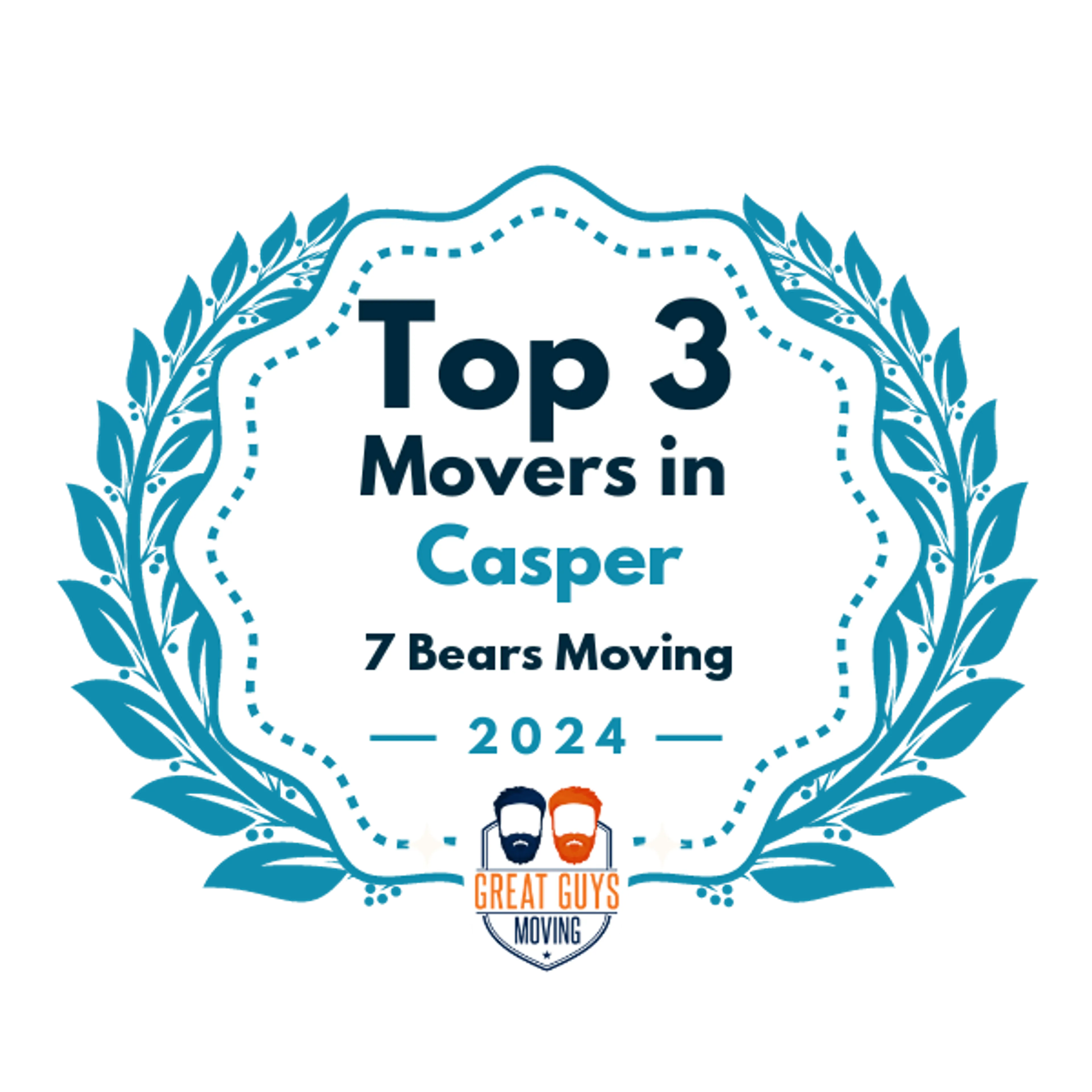 Top 3 Movers in Casper, WY 2024 award