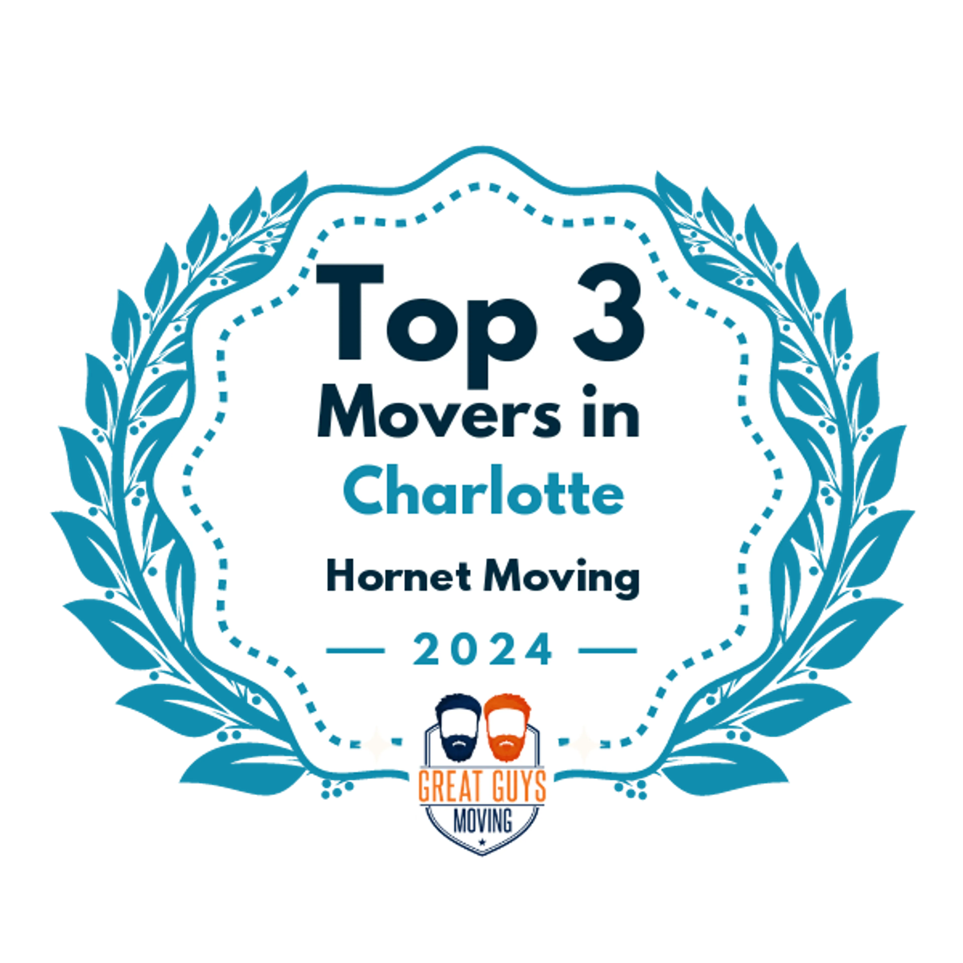 Top 3 Movers in Charlotte, NC 2024 award