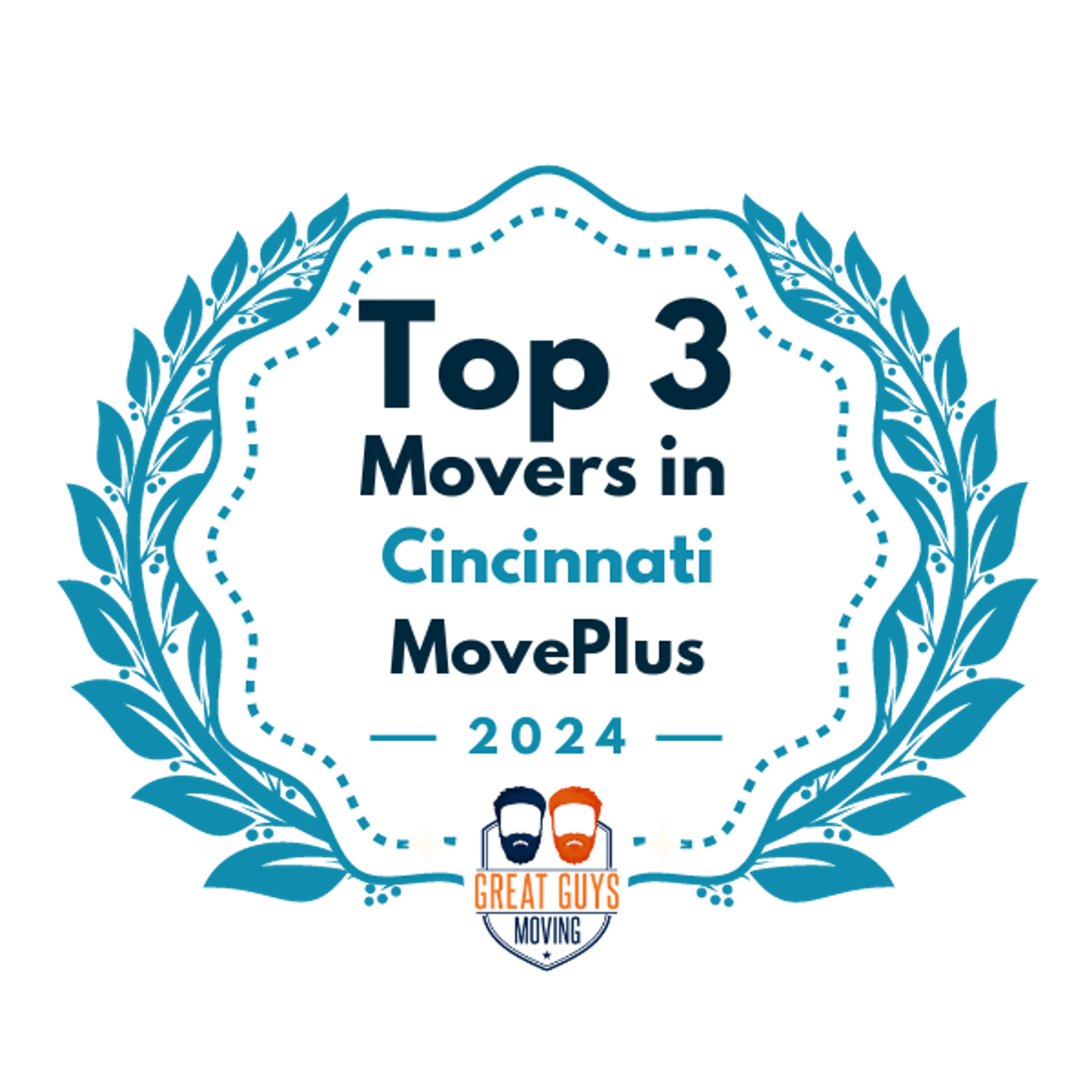 Top 3 Movers in Cincinnati, OH 2024 award