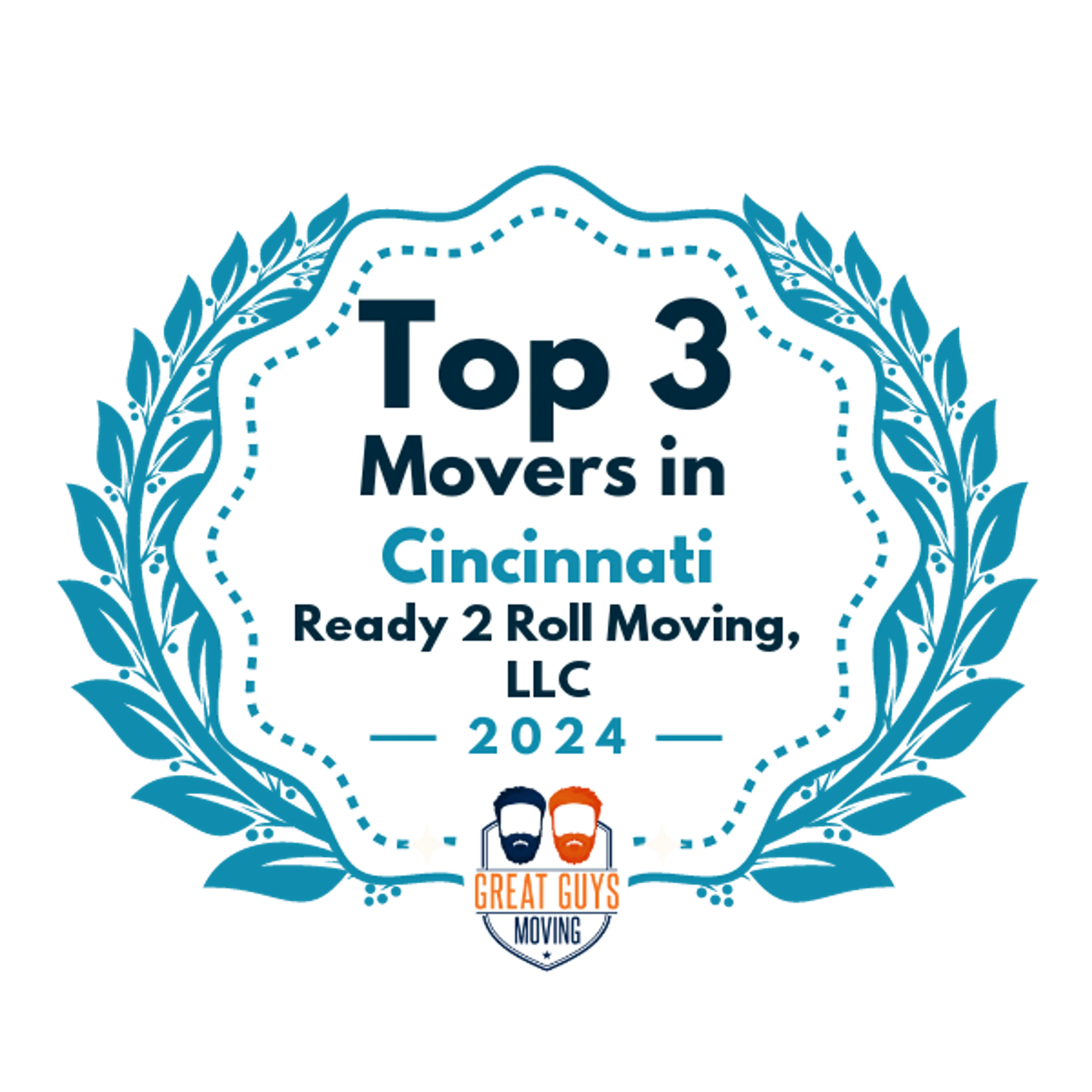 Top 3 Movers in Cincinnati, OH 2024 award