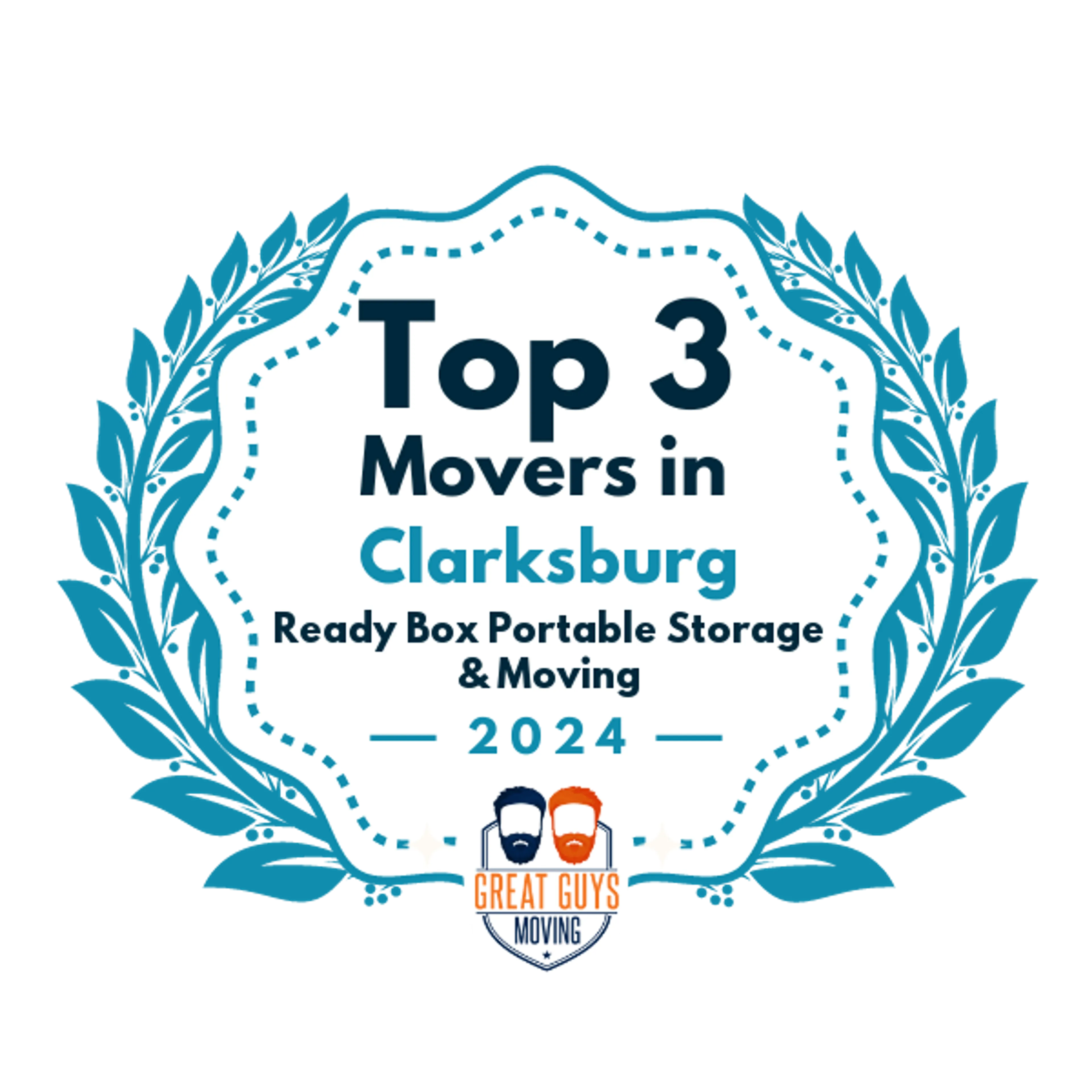 Top 3 Movers in Clarksburg, WV 2024 award