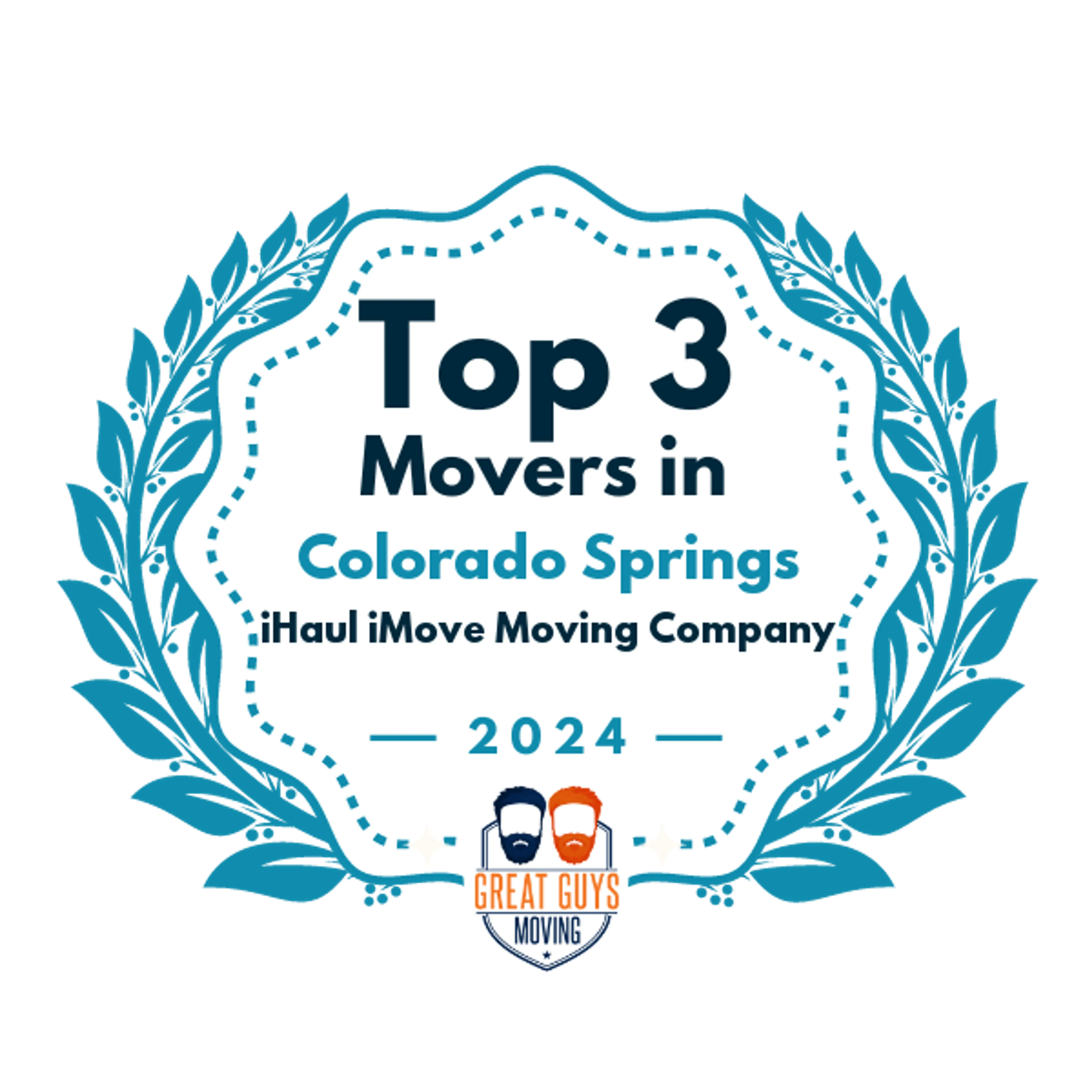 Top 3 Movers in Colorado Springs, CO 2024 award