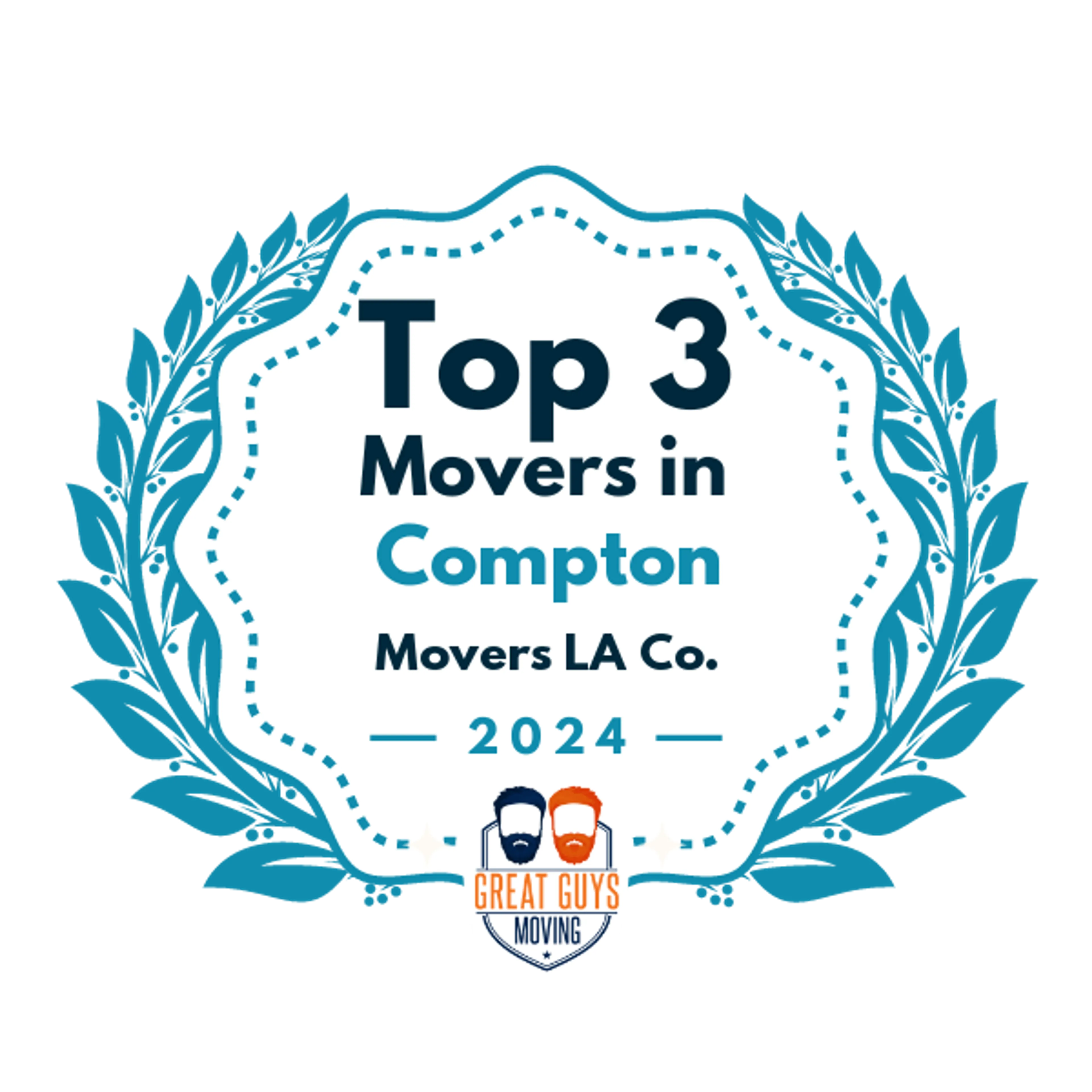 Top 3 Movers in Los Angeles, CA 2024 award