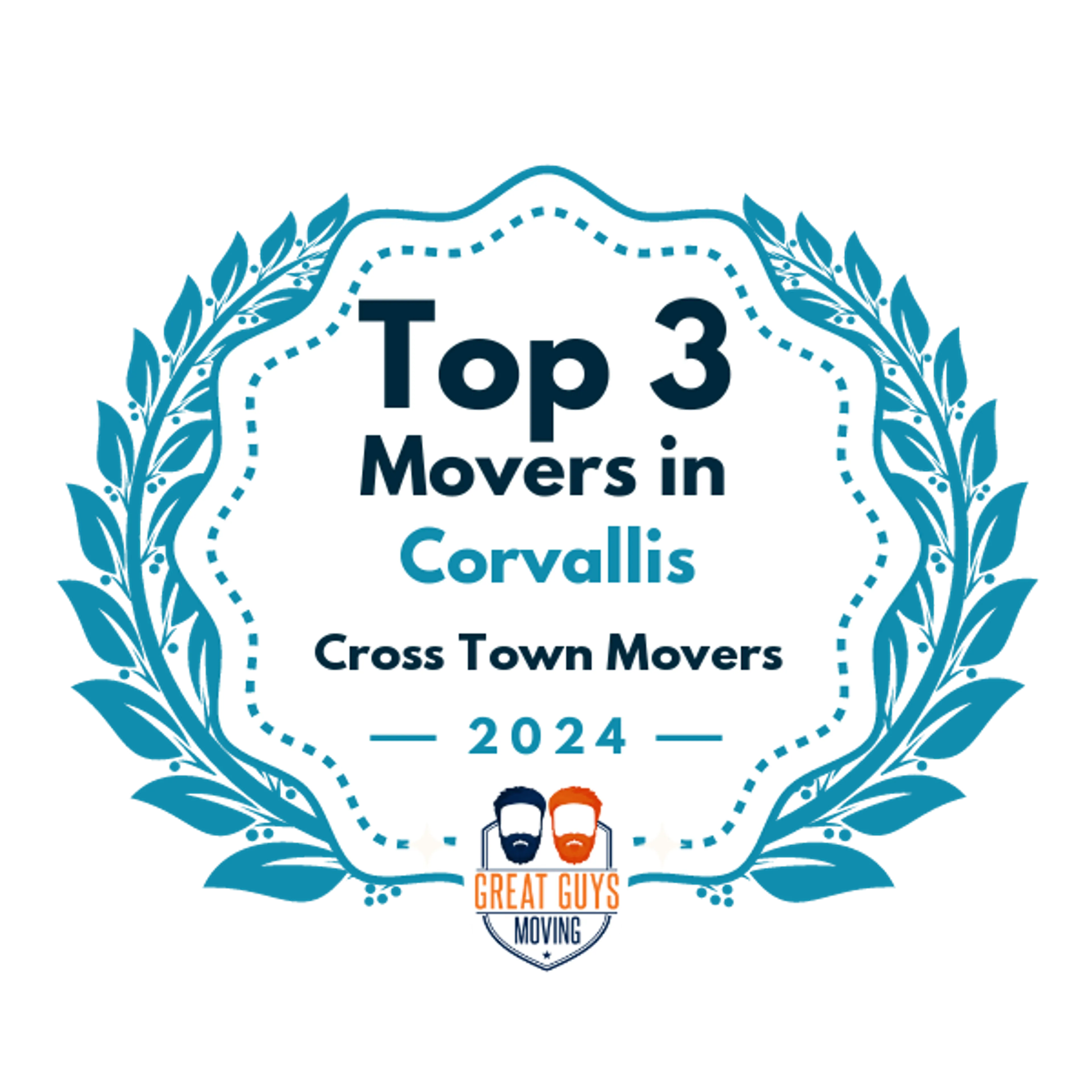 Top 3 Movers in Salem, OR 2024 award