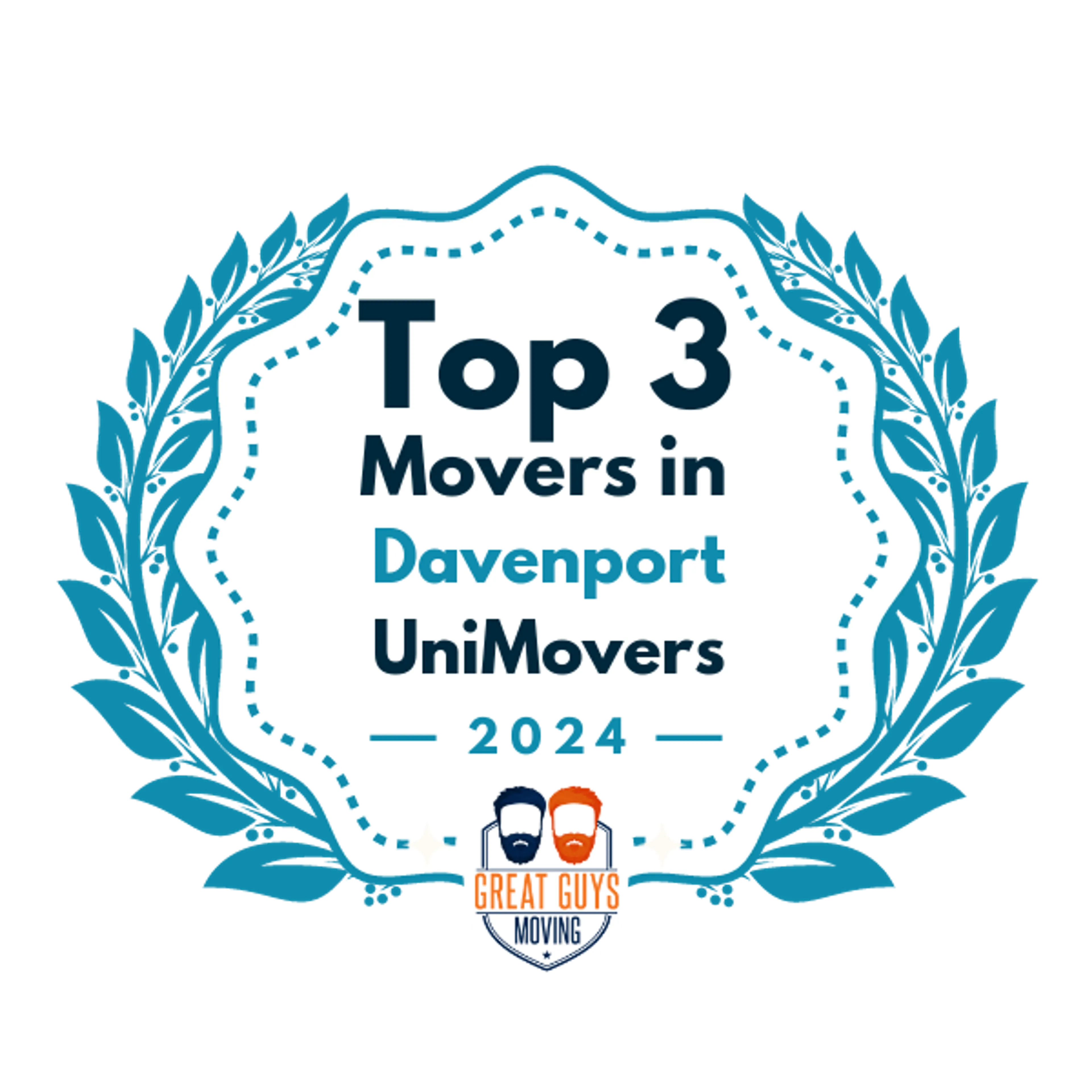 Top 3 Movers in Des Moines, IA 2024 award