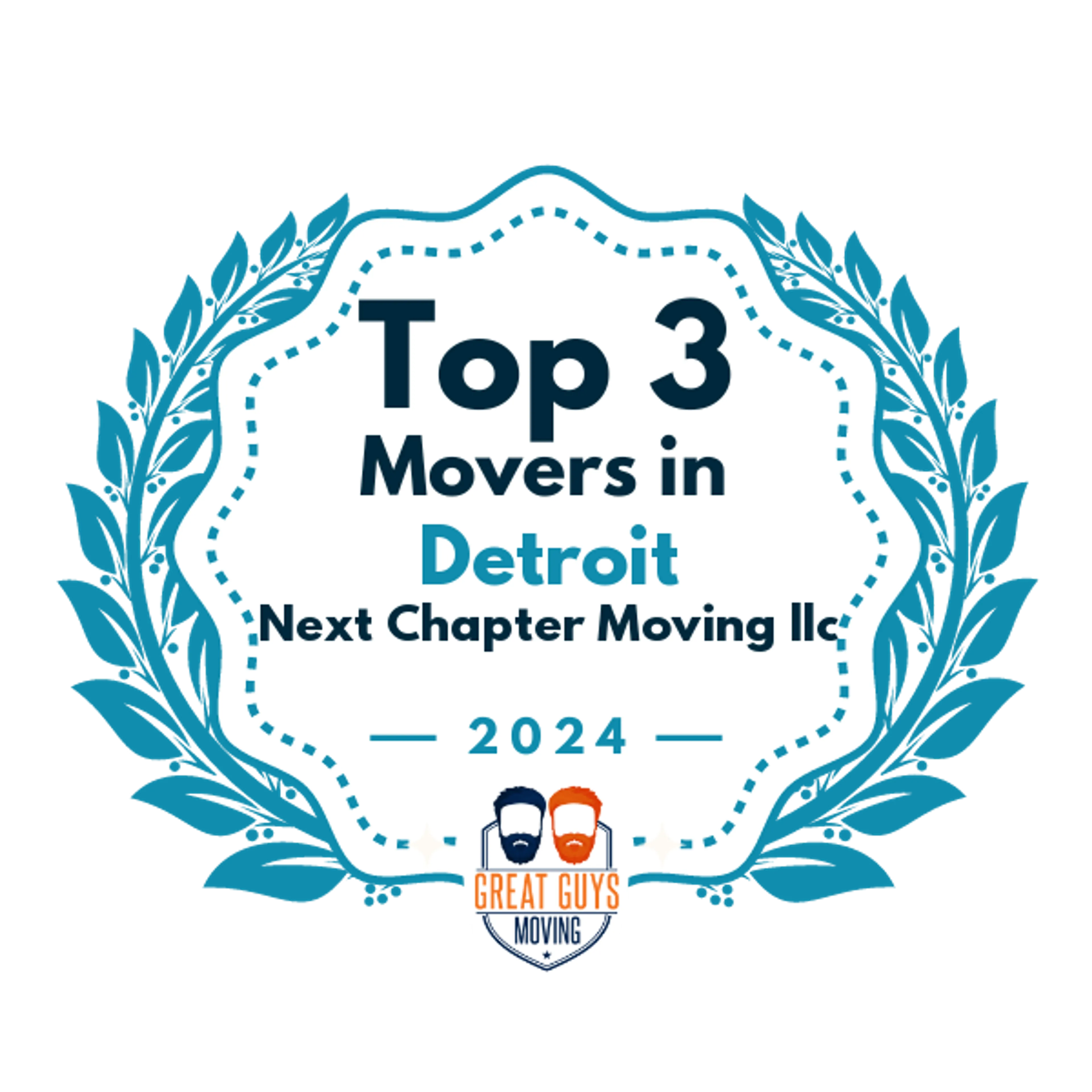 Top 3 Movers in Detroit, MI 2024 award