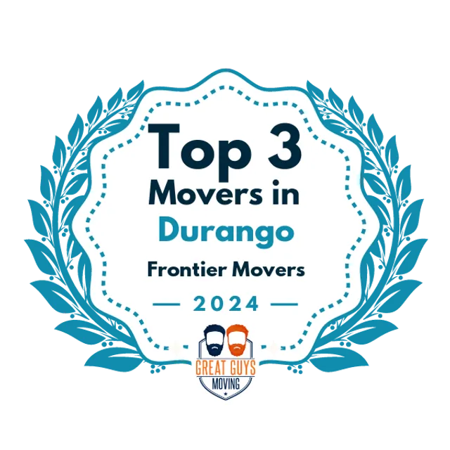 Top 3 Movers in Durango, CO 2024 award