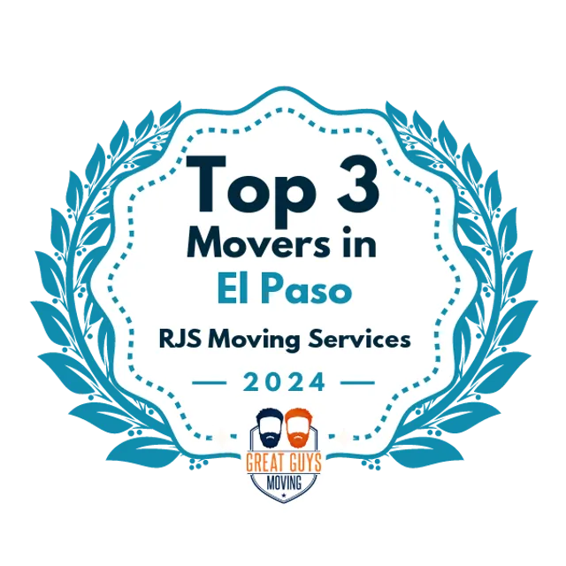 Top 3 Movers in El Paso, TX 2024 award