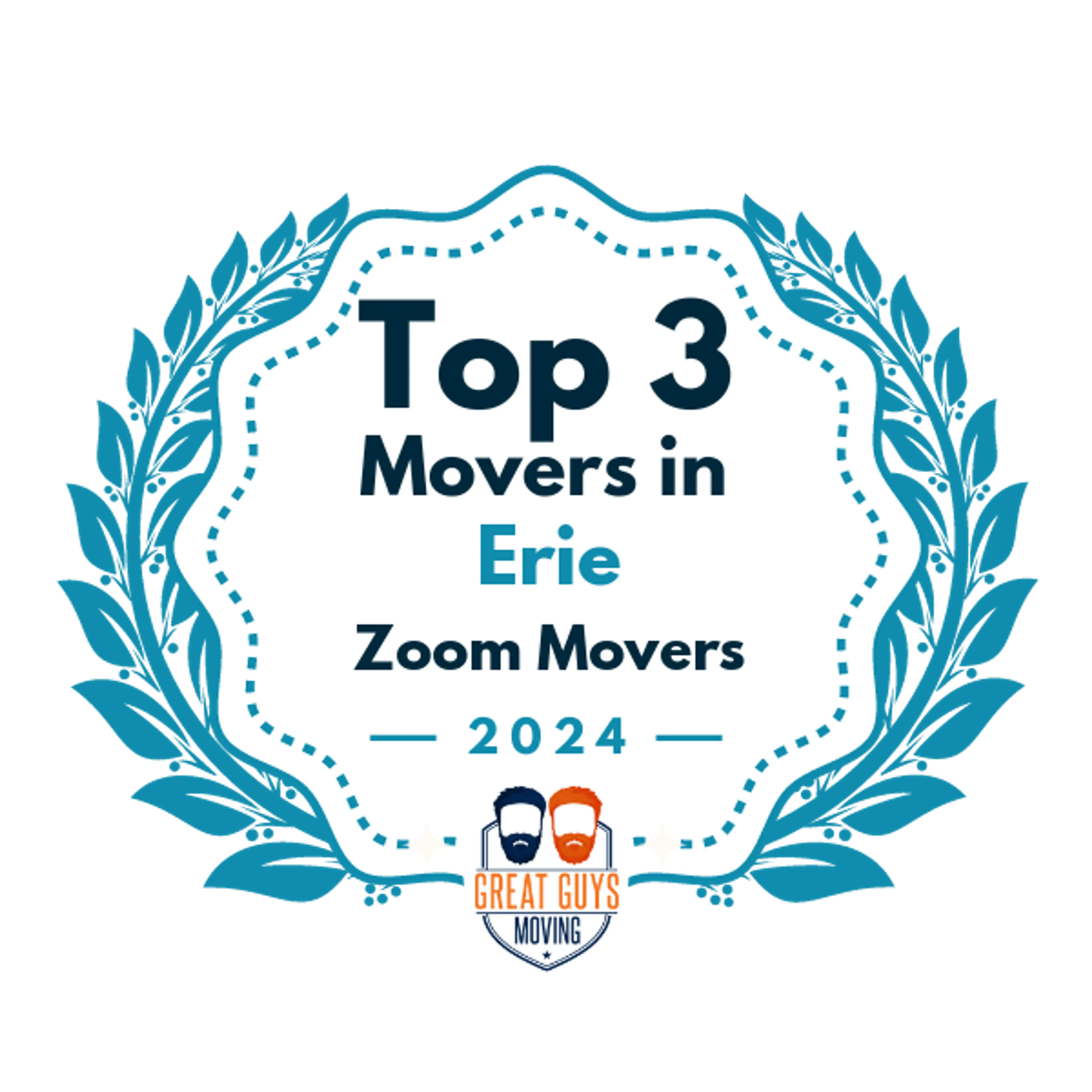 Top 3 Movers in Erie, PA 2024 award