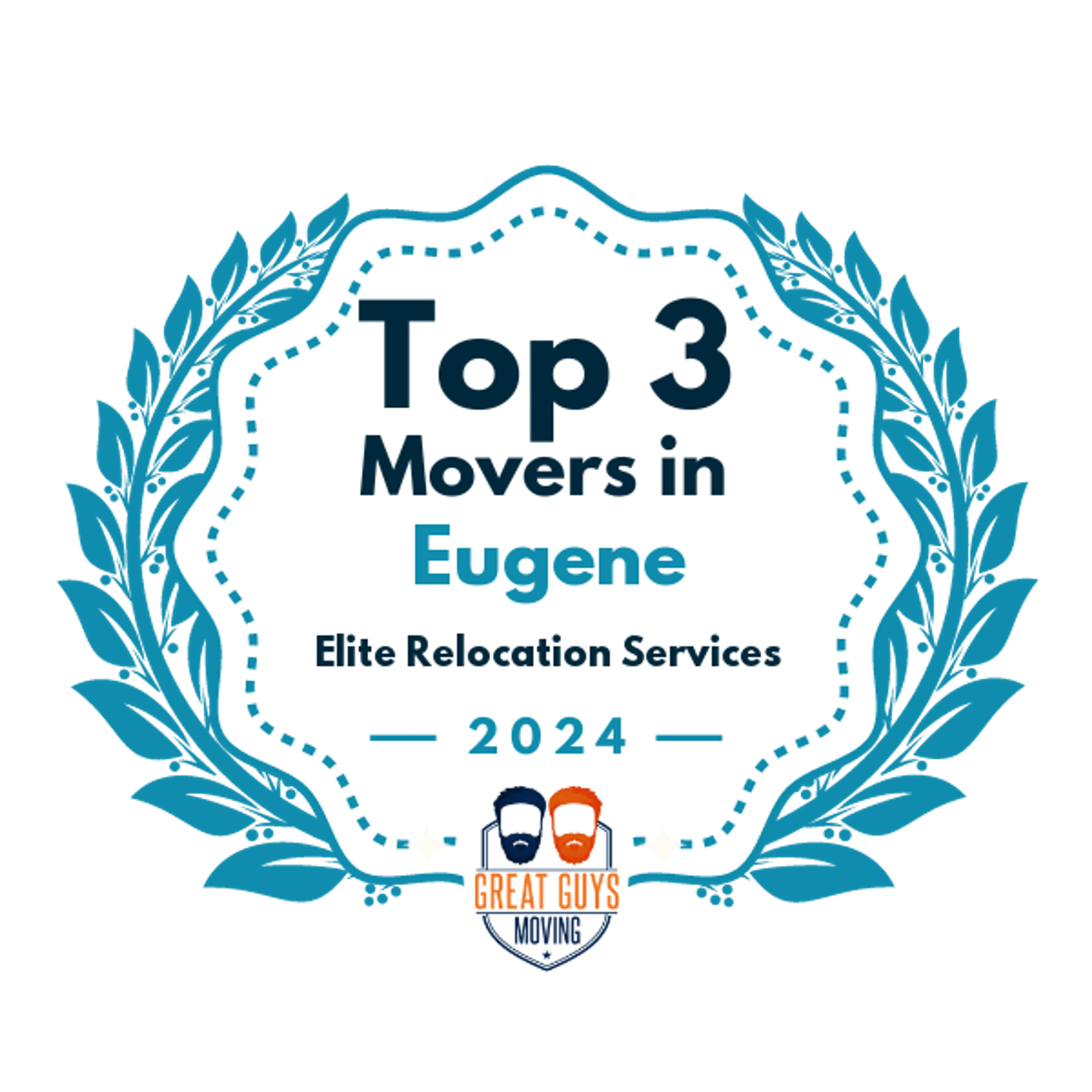 Top 3 Movers in Eugene, OR 2024 award