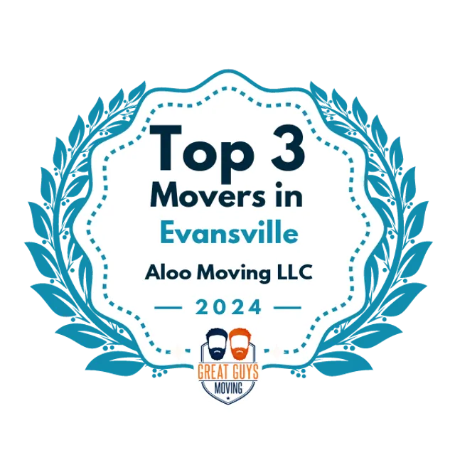 Top 3 Movers in Evansville, IN 2024 award