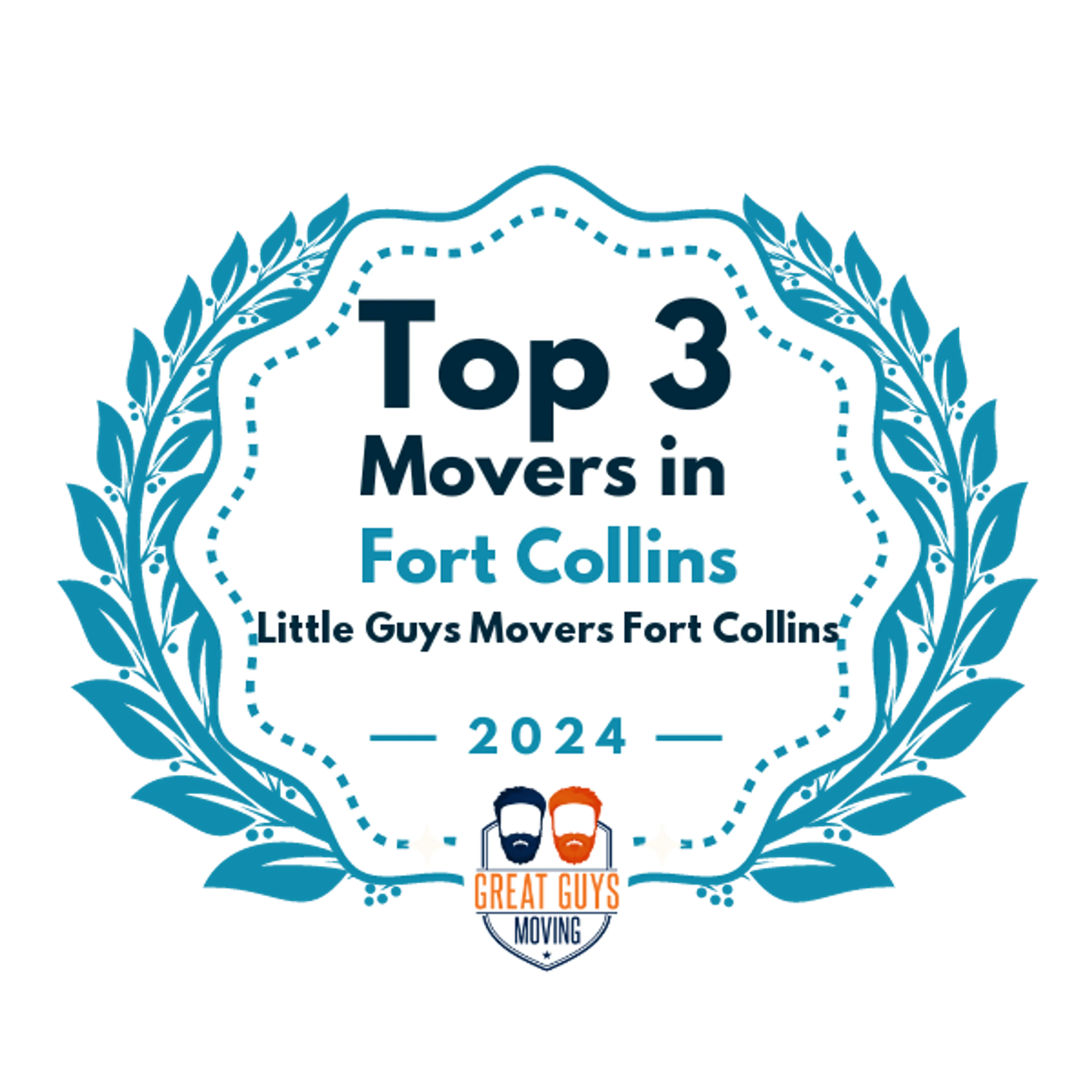 Top 3 Movers in Fort Collins, CO 2024 award
