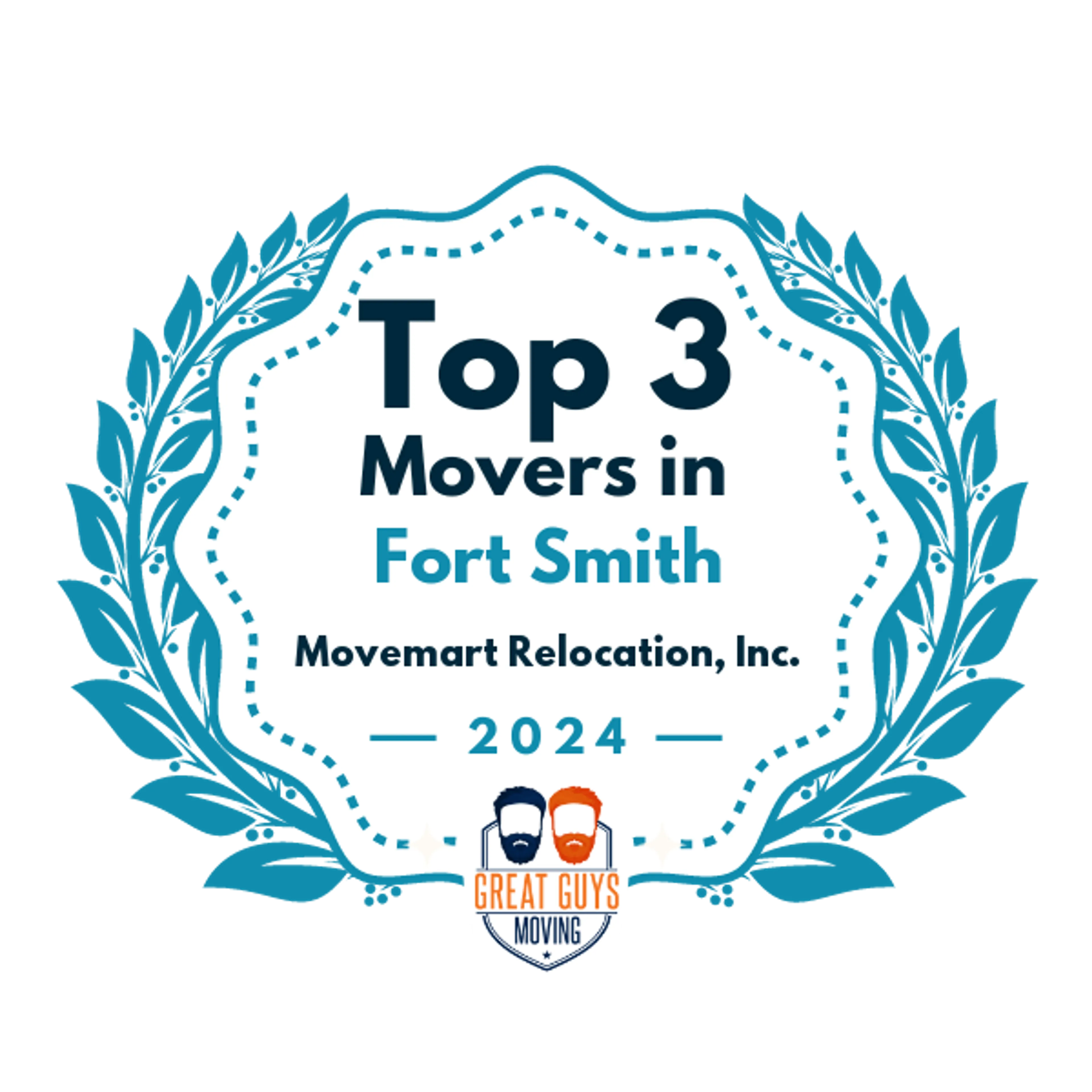 Top 3 Movers in Fort Smith, AR 2024 award