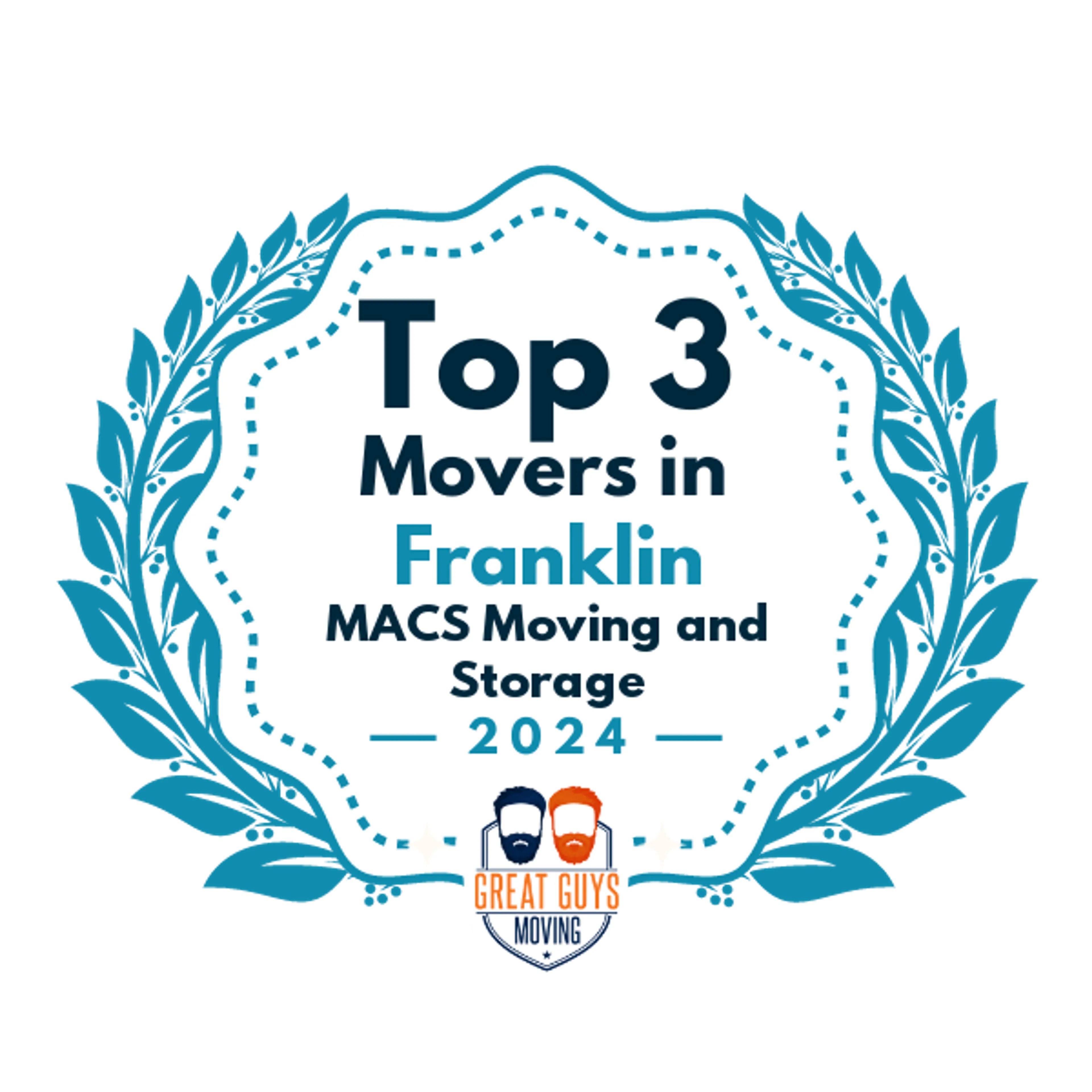 Top 3 Movers in Kenosha, WI 2024 award
