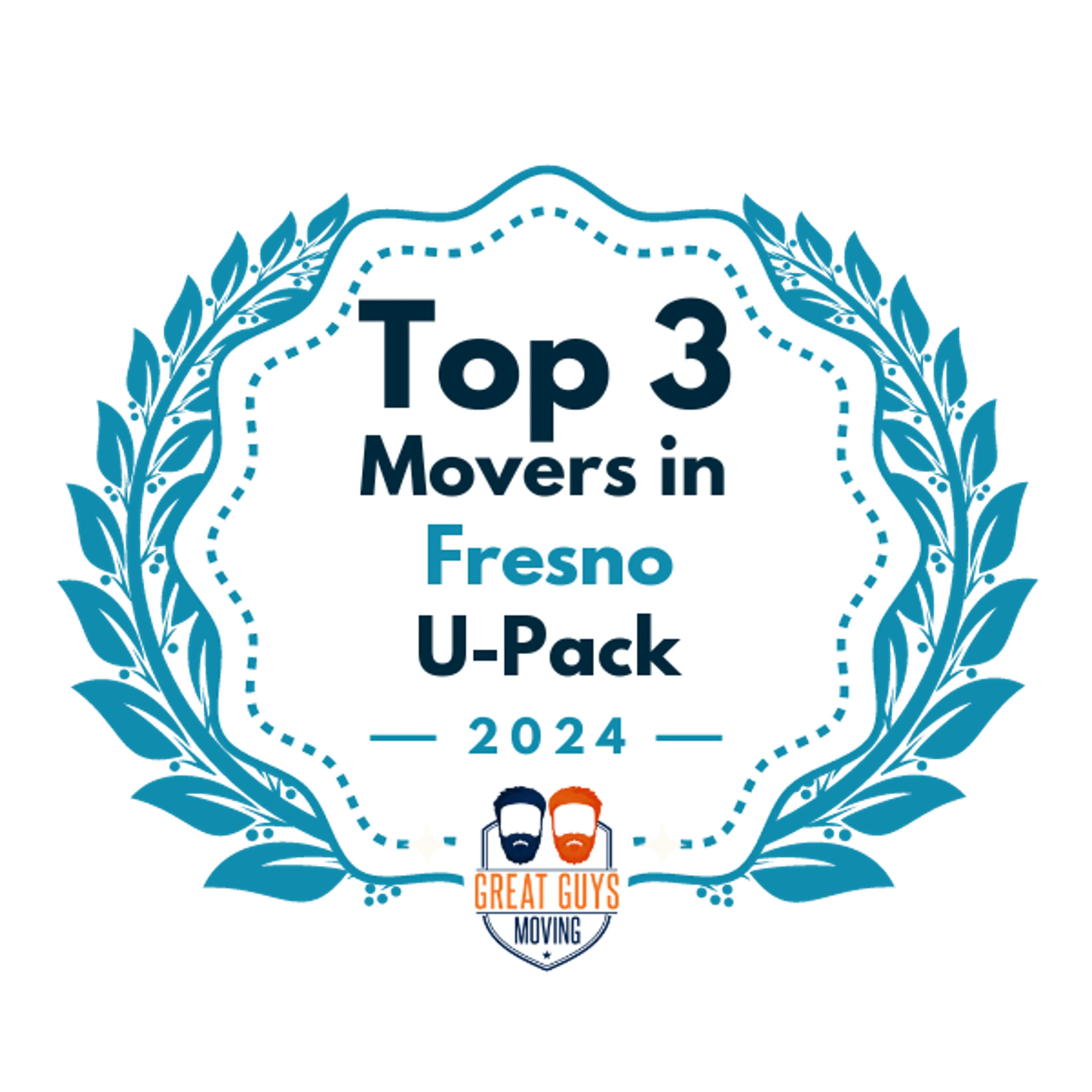 Top 3 Movers in Fresno, CA 2024 award
