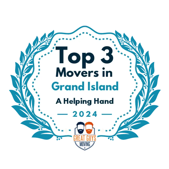 Top 3 Movers in Grand Island, NE 2024 award