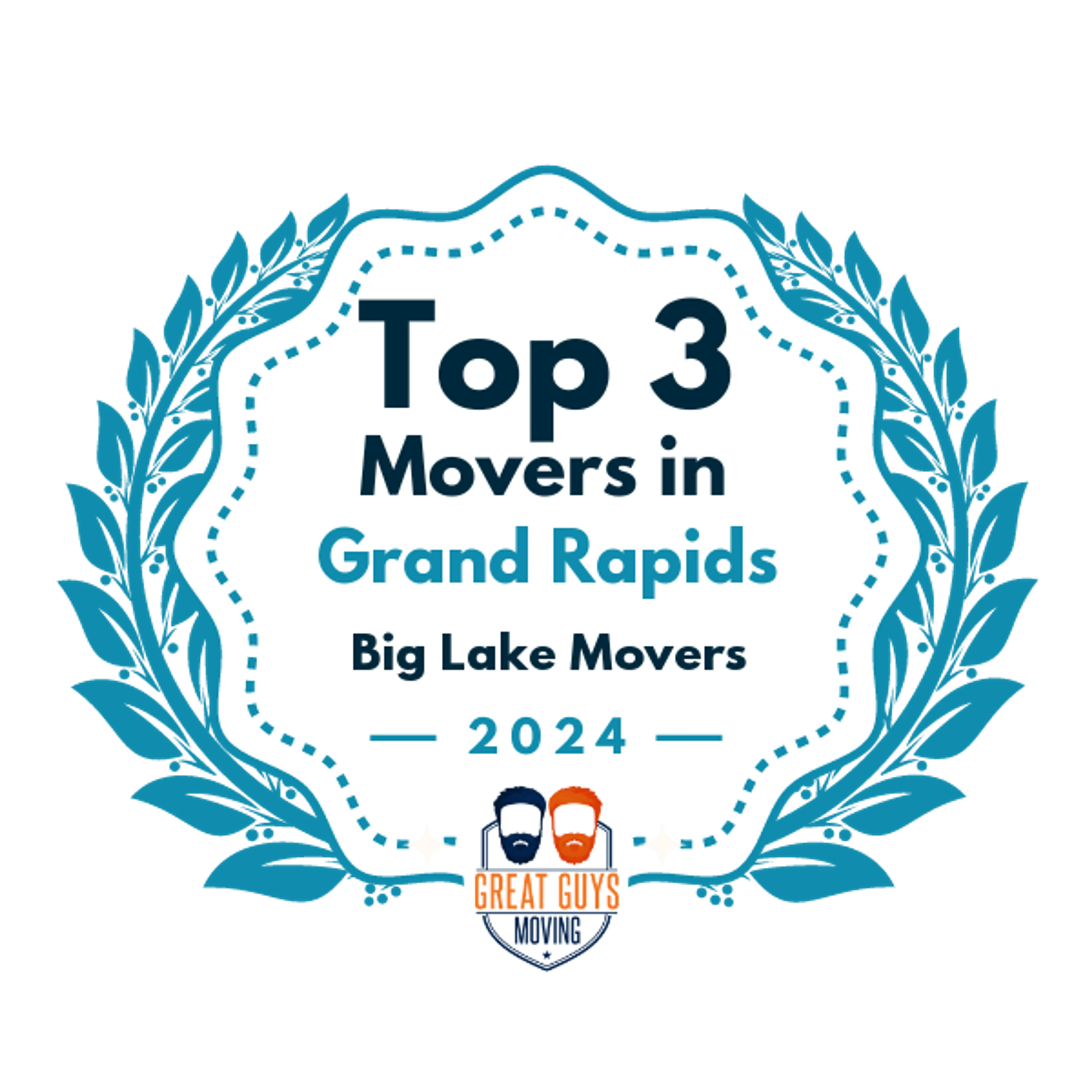 Top 3 Movers in Grand Rapids, MI 2024 award